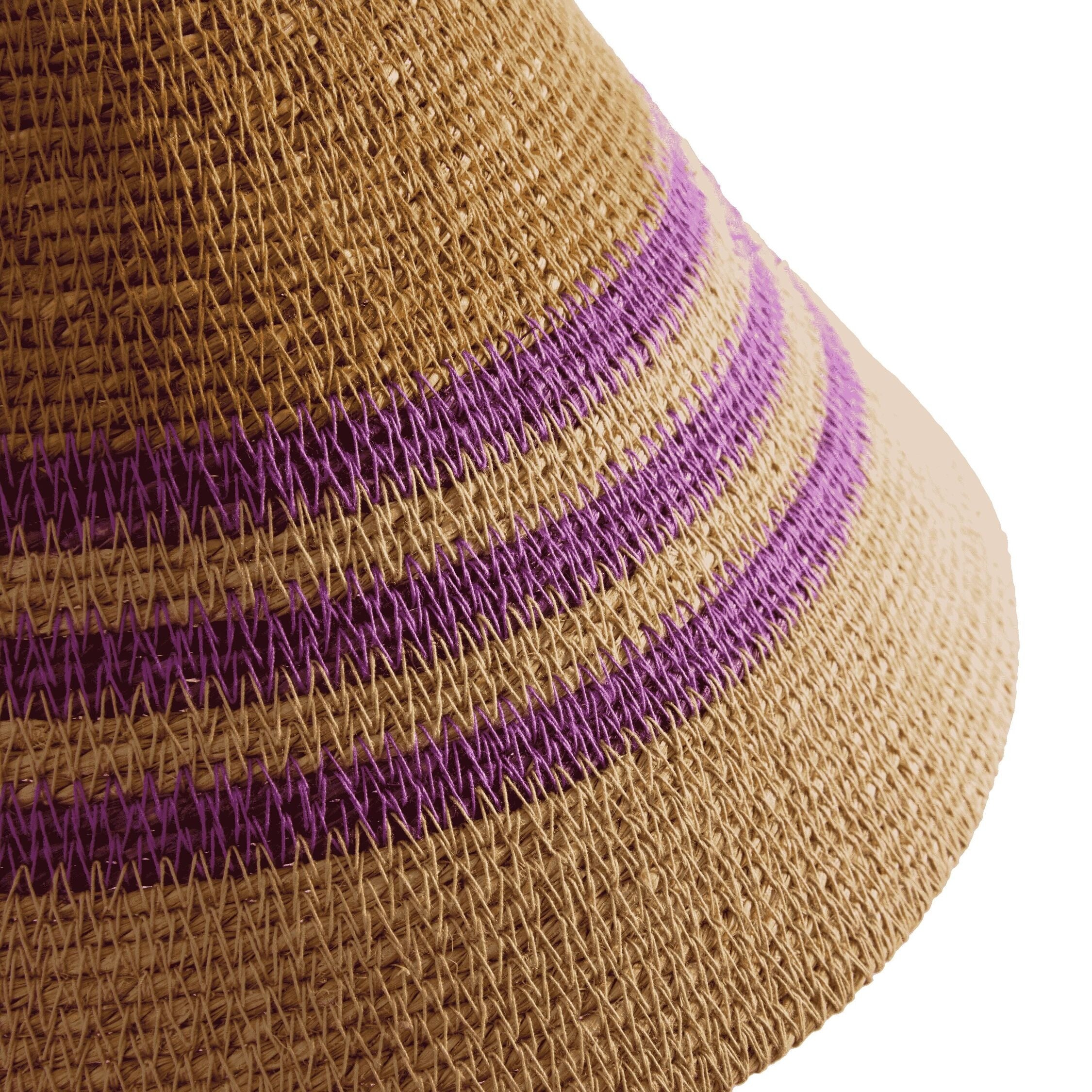 Bonheur du jour, Suspension en jonc de mer - Bell Violet