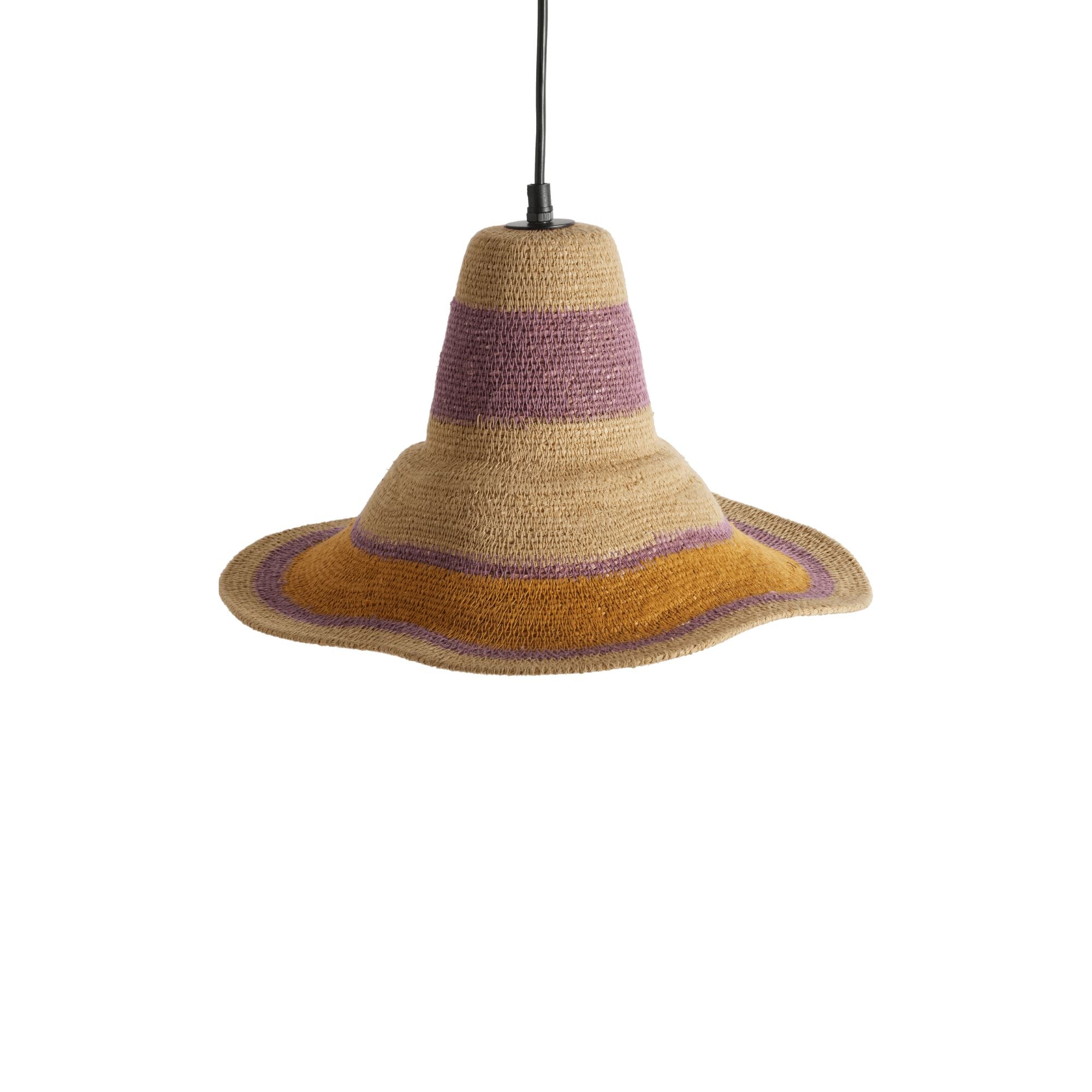 Bonheur du jour, Suspension en jonc de mer - Hat Violine