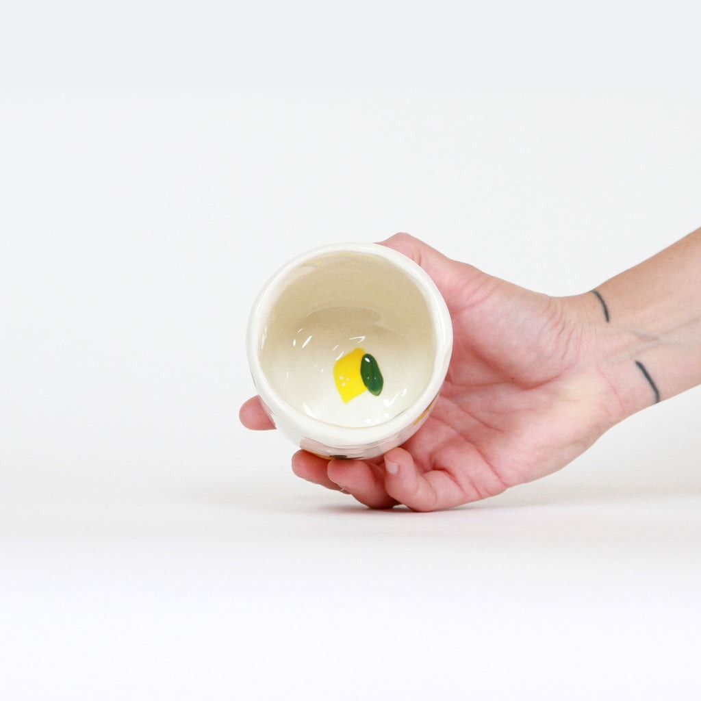 Bouclez- la, Tasse à café - Citrons