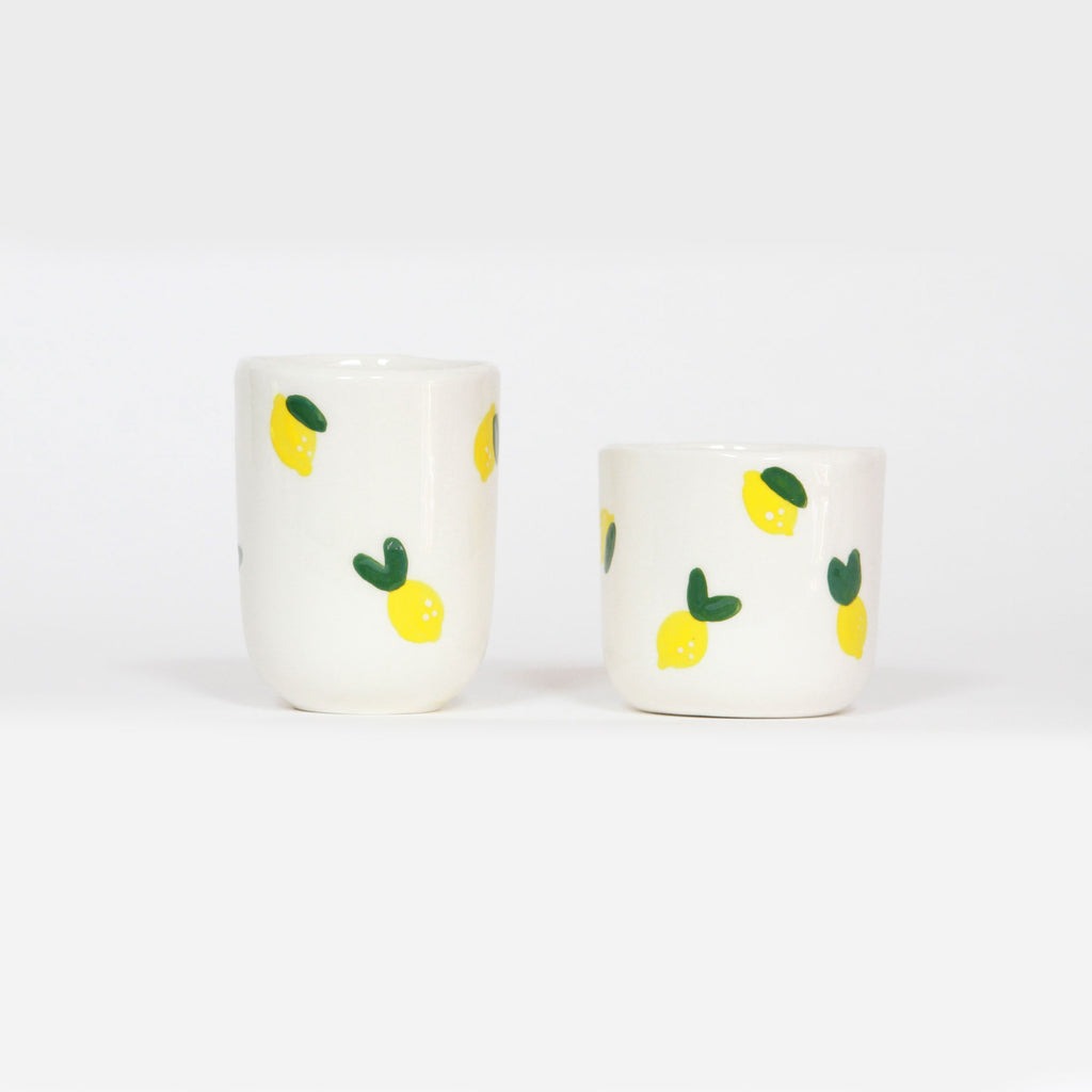 Bouclez- la, Tasse à café - Citrons