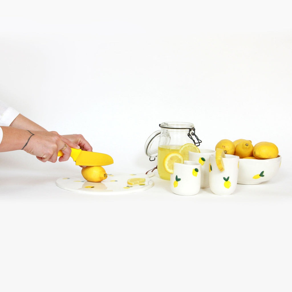 Bouclez- la, Tasse à café - Citrons