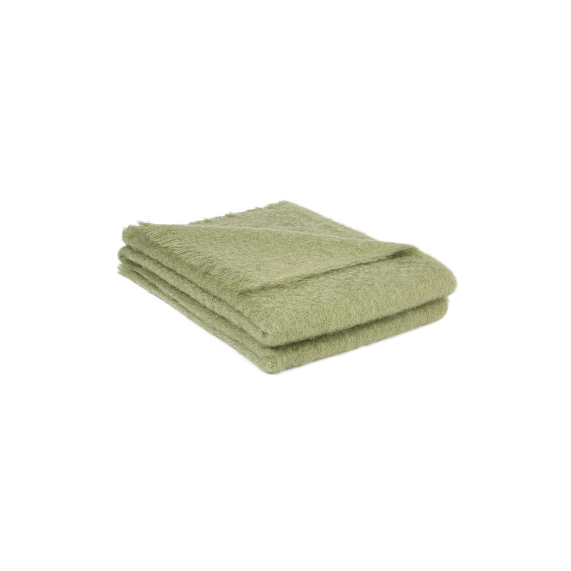 Brun de Vian Tiran, Plaid Mohair - Olive
