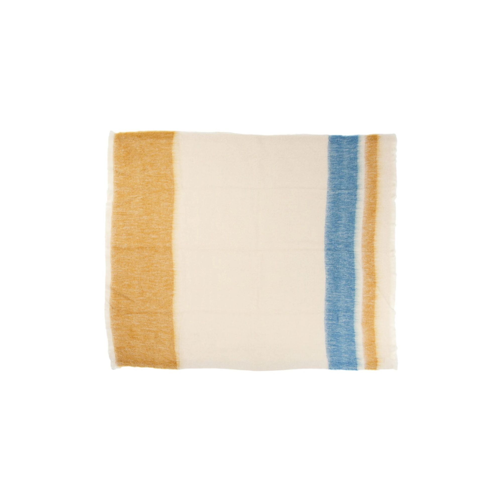 Brun de Vian Tiran, Plaid Mohair Dessins - Passage Lichen