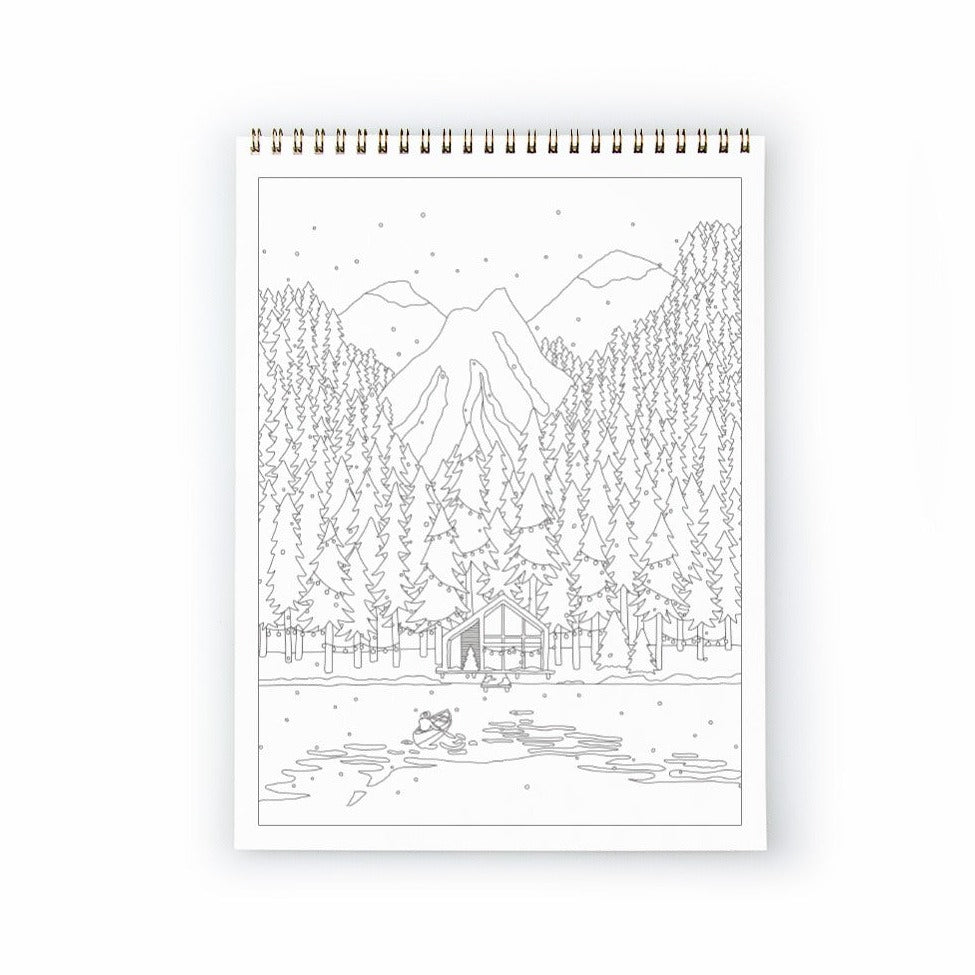 Coloring book All The Ways to Say - Winter