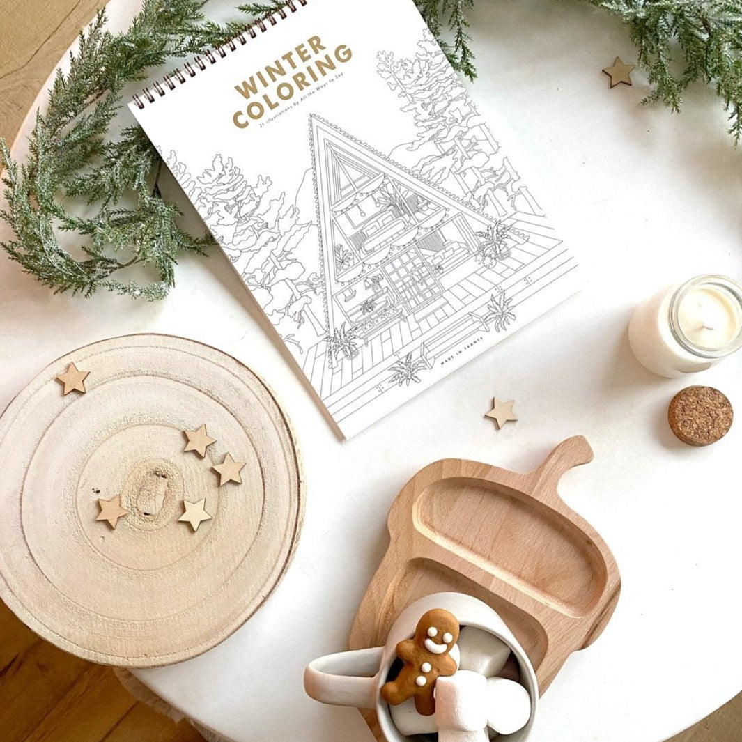 Coloring book All The Ways to Say - Winter