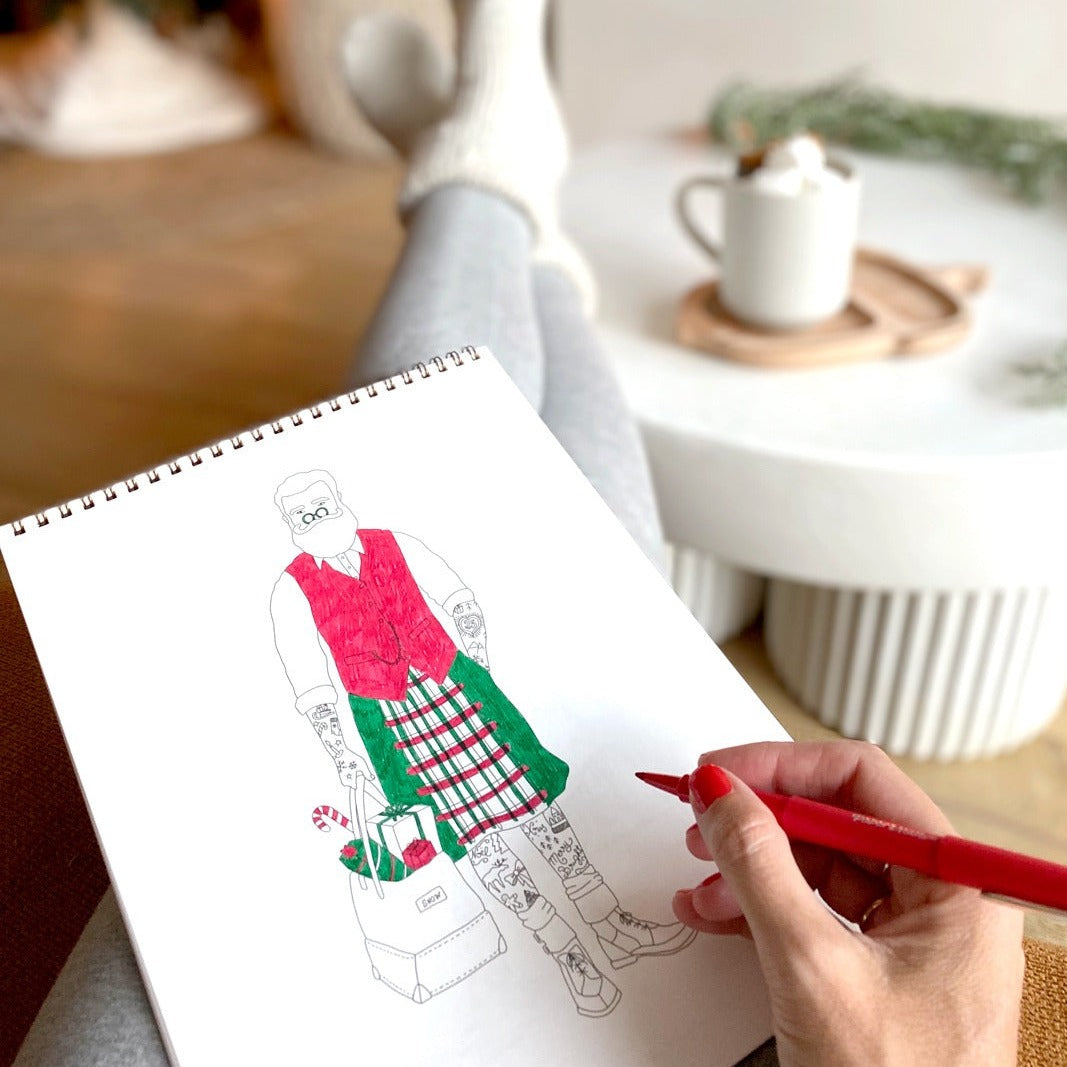 Coloring book All The Ways to Say - Winter