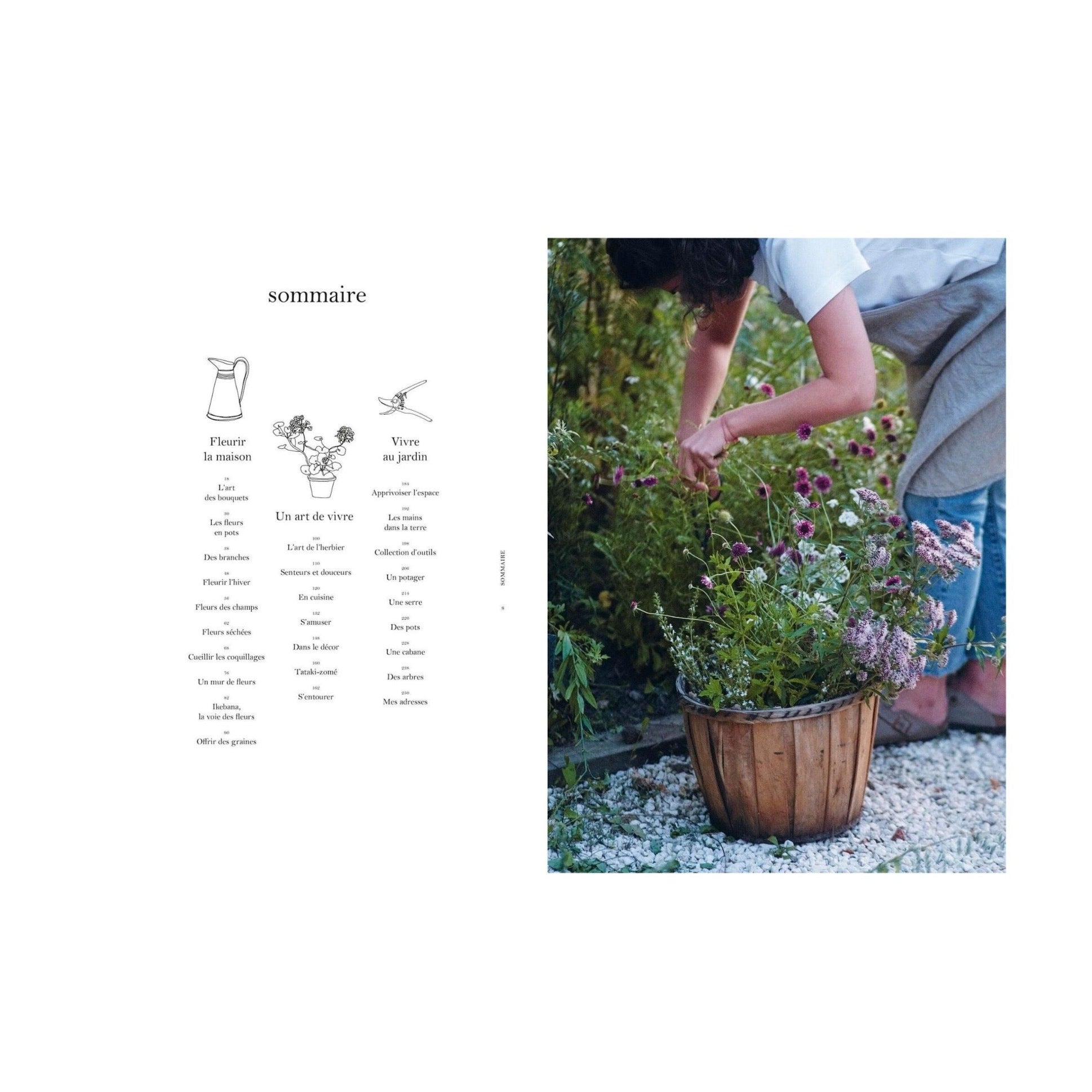 Zoé de Las Cases, Livre Les Fleurs