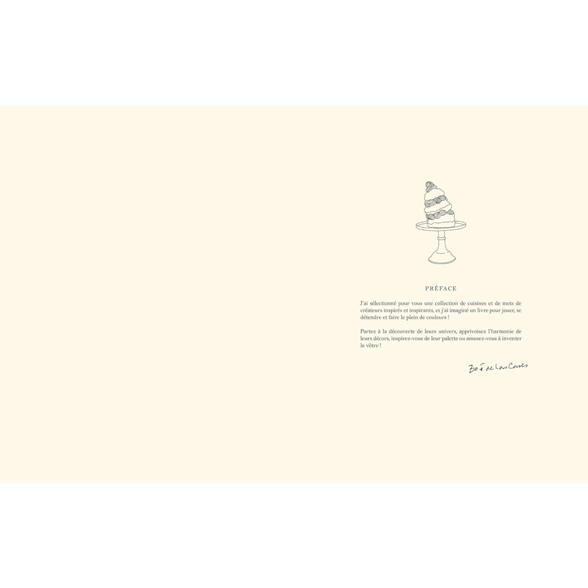 Cahier de coloriage Cuisines - Zoé de Las Cases