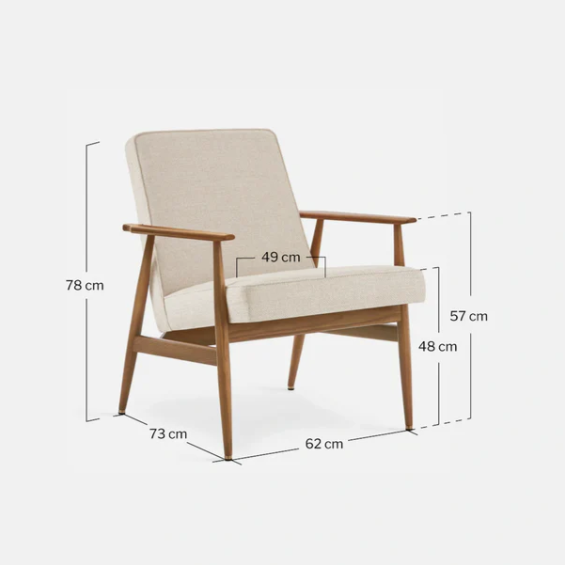 366 Concept, Fauteuil Fox - Tissu Velvet