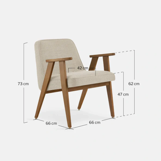 366 Concept, Fauteuil 366 - Tissu Velvet