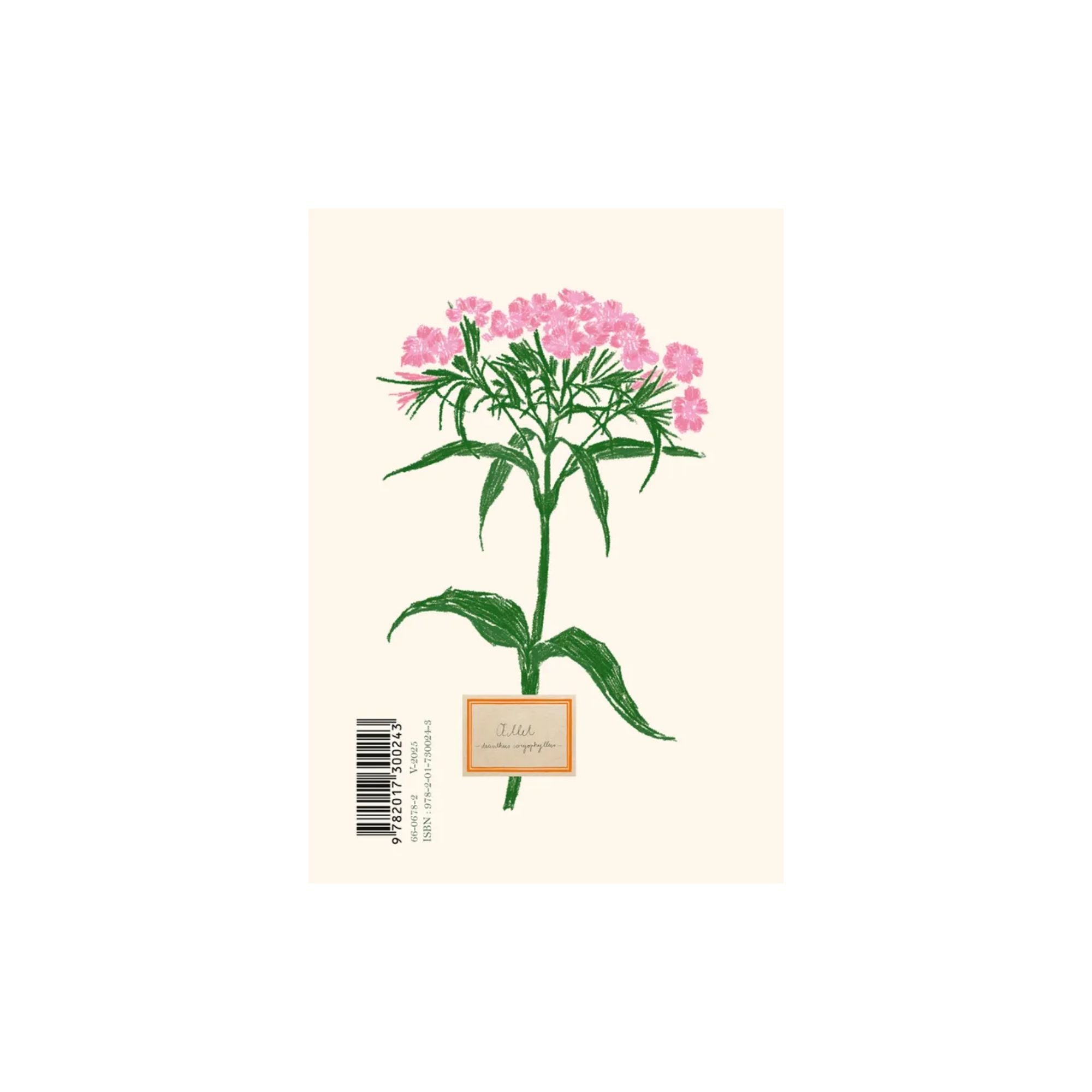 Carnet Fleurs A5 - Zoé de Las Cases