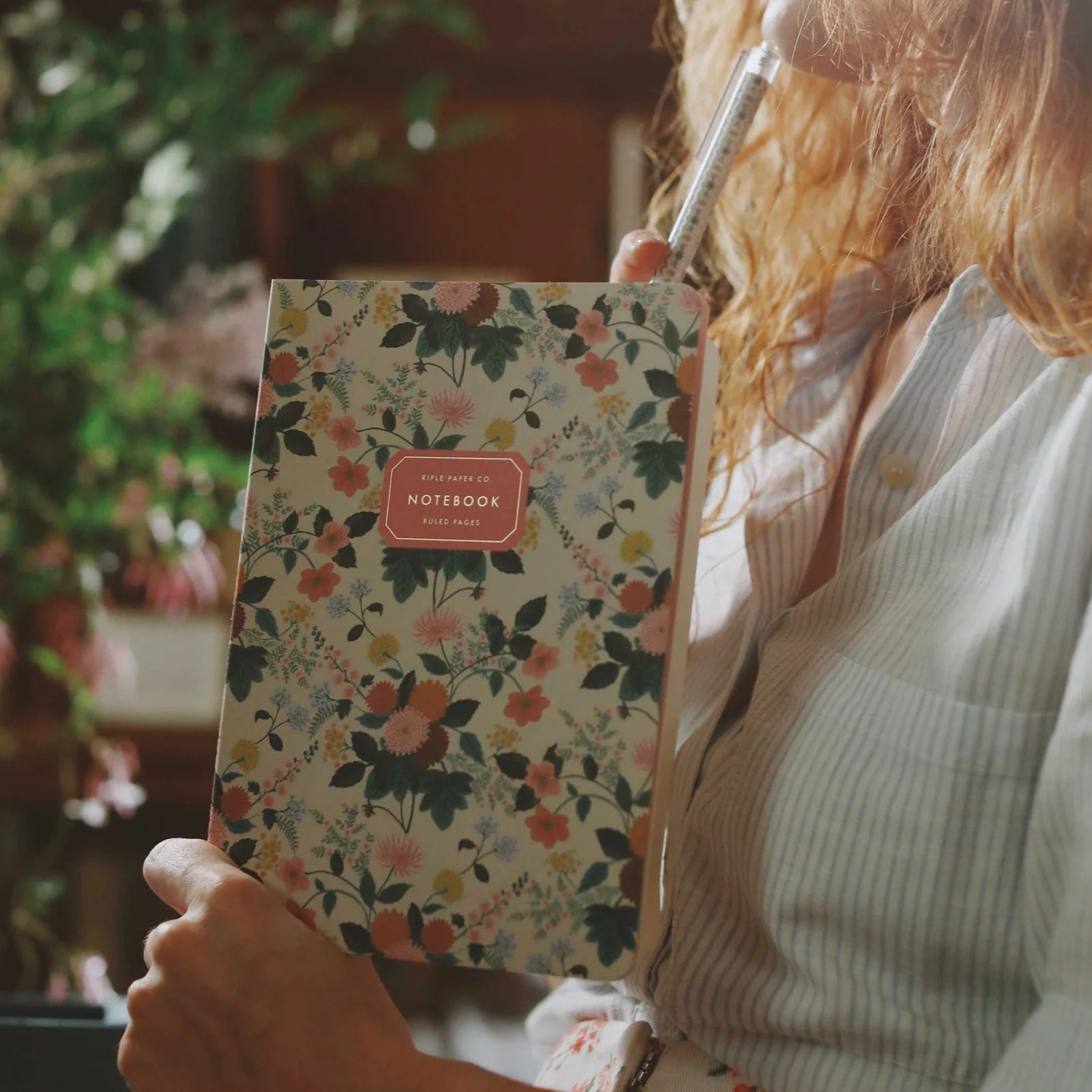 Rifle Paper Co, Carnet de note - Dahlia Blanc