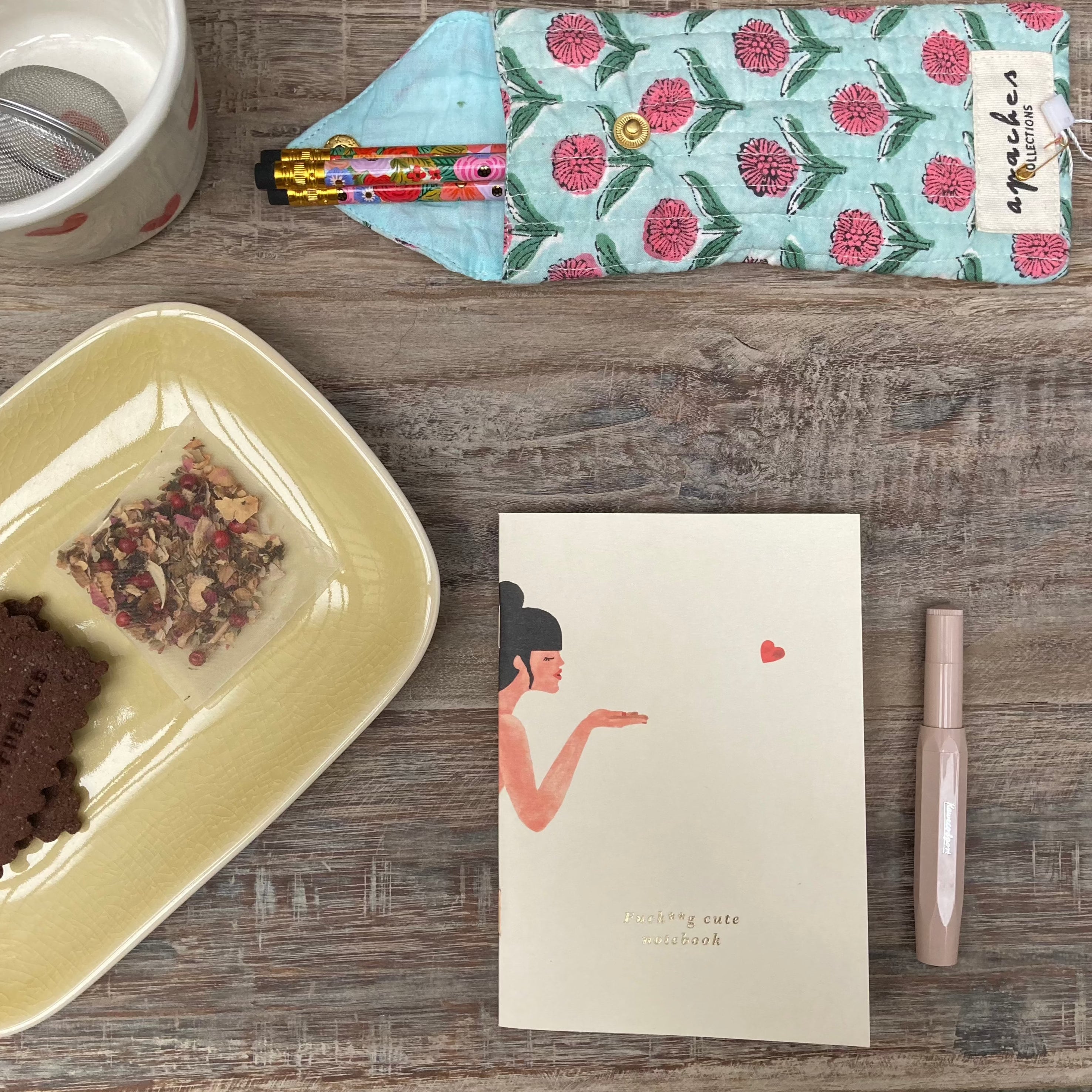 Carnet de poche All the way to say - Bisou