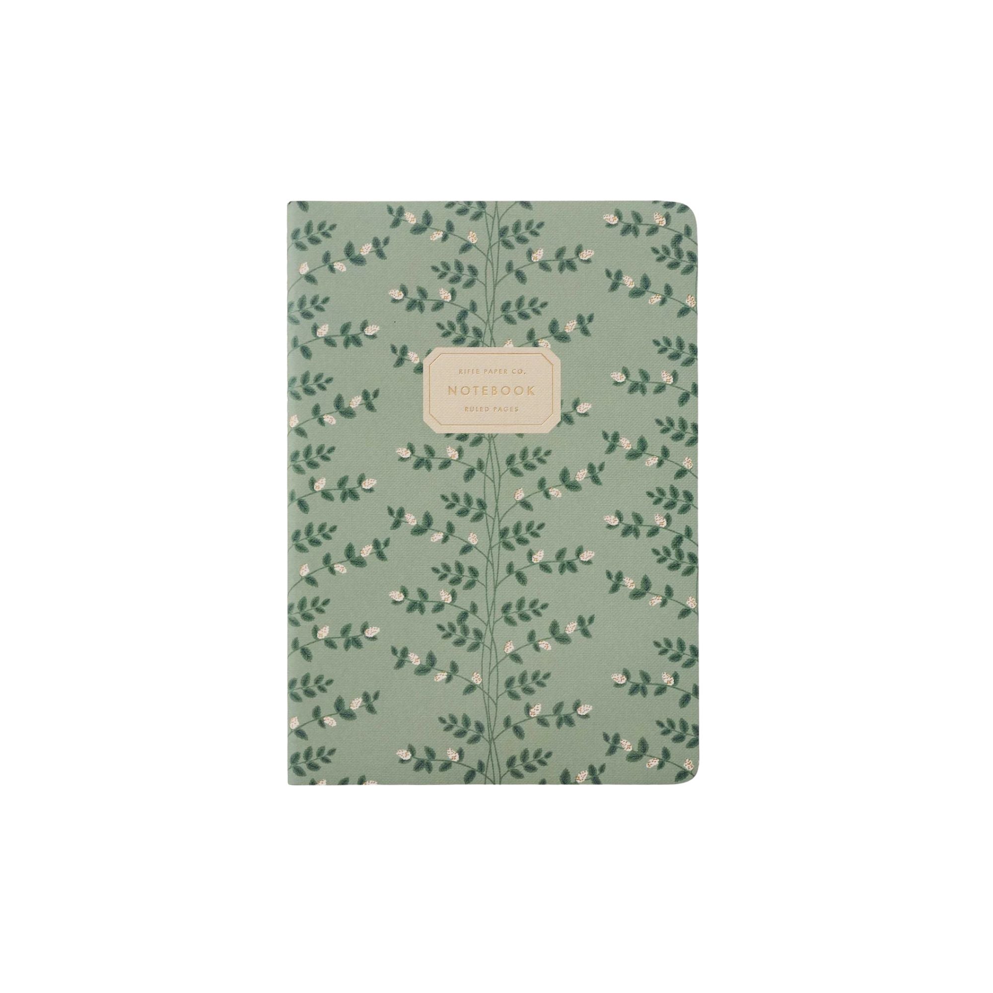 Rifle Paper Co, Carnet de note - Dahlia Vert