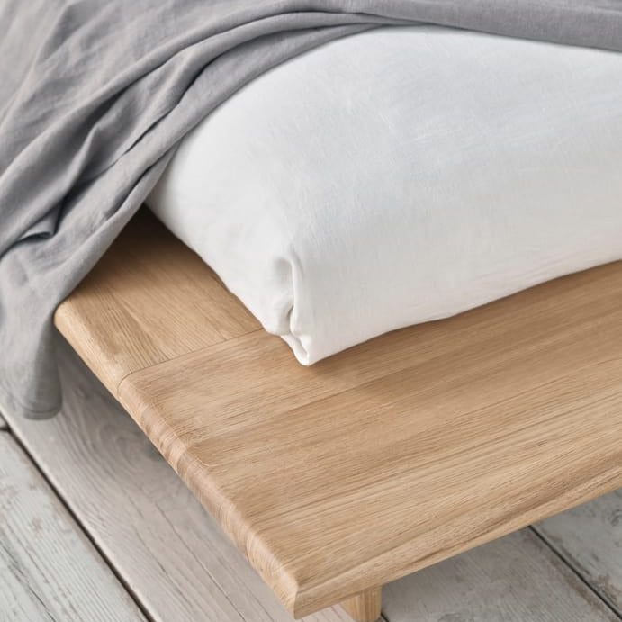 Bolia, Cadres de lit - Haven, Chêne pigmenté blanc huilé