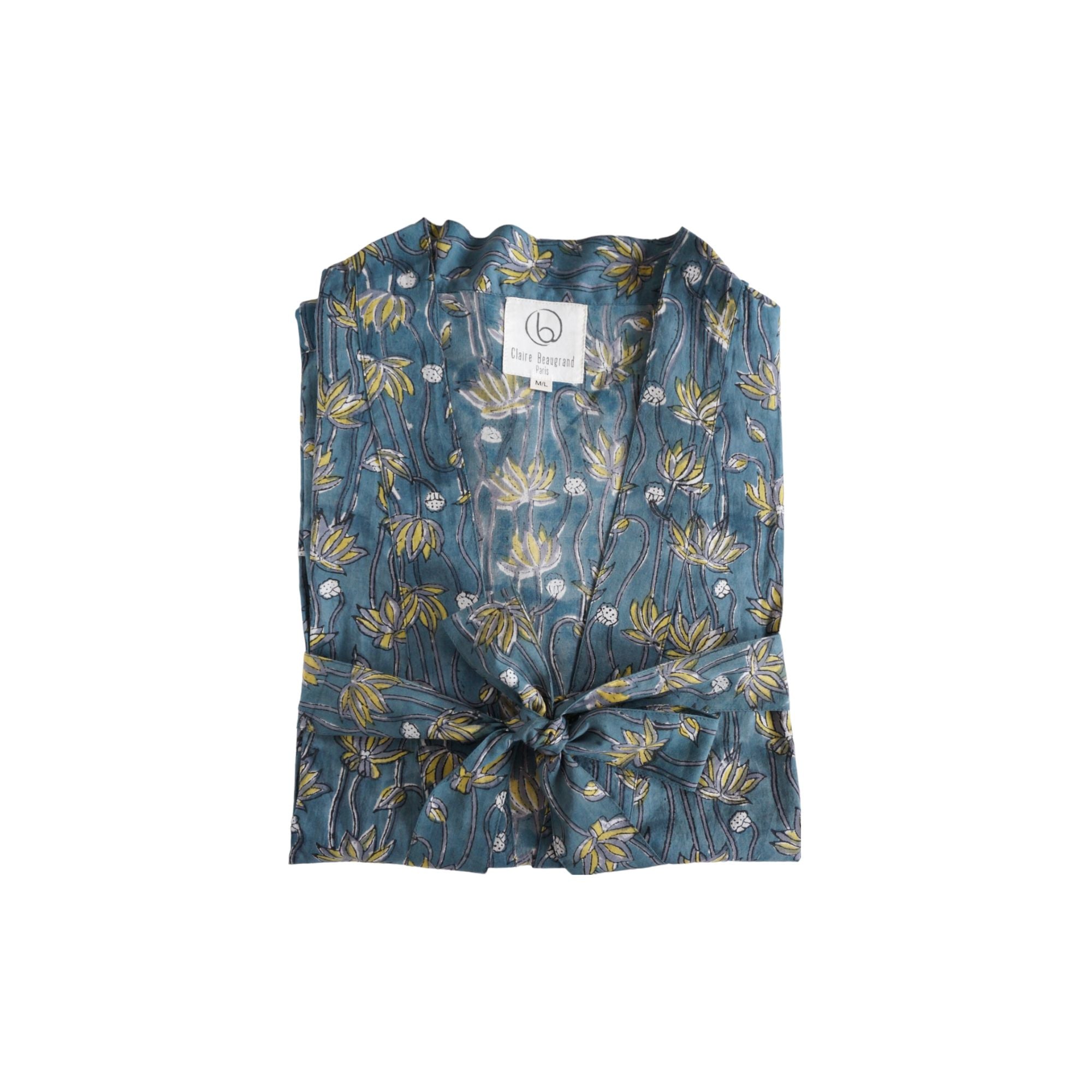 Claire Beaugrand, Kimono - Flowers Stripe