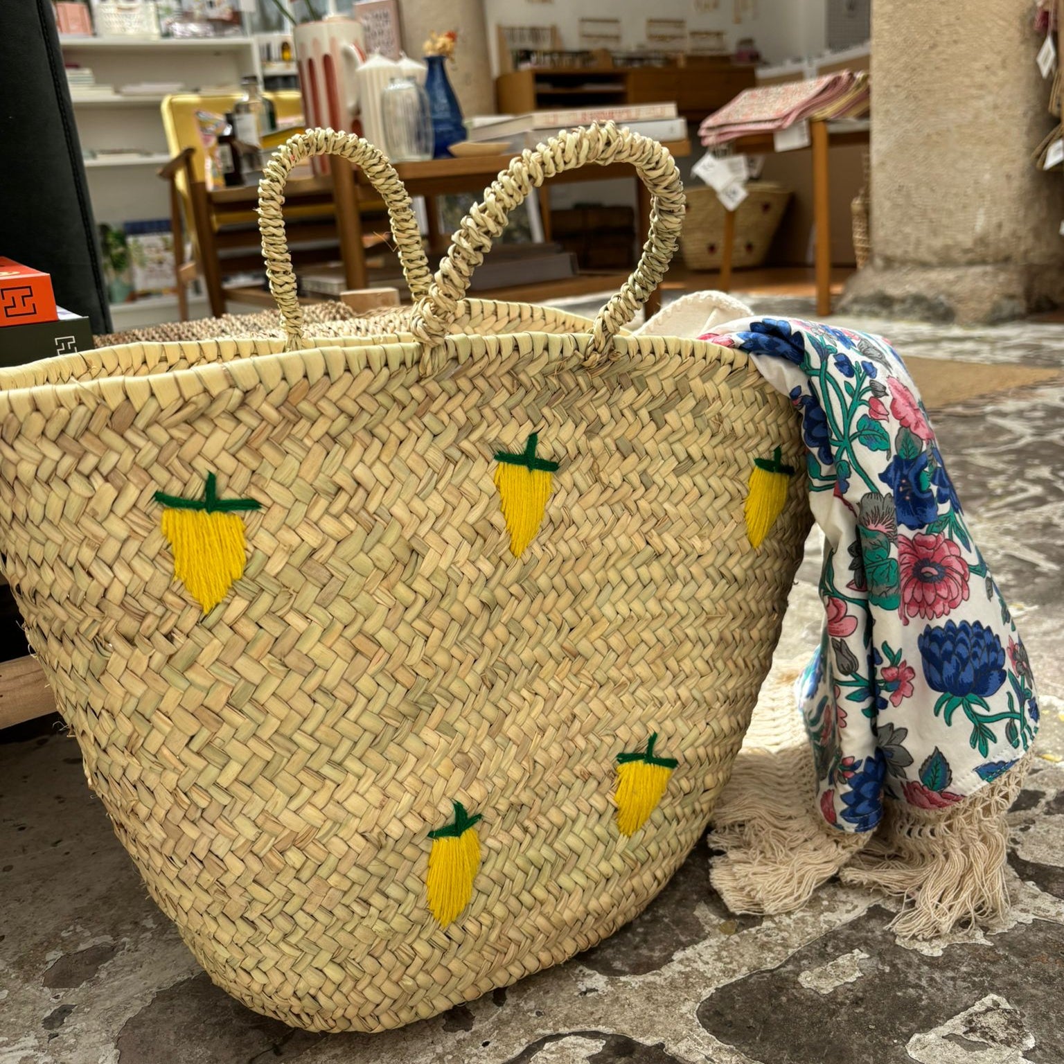 Collection Maroc, Panier - Citron