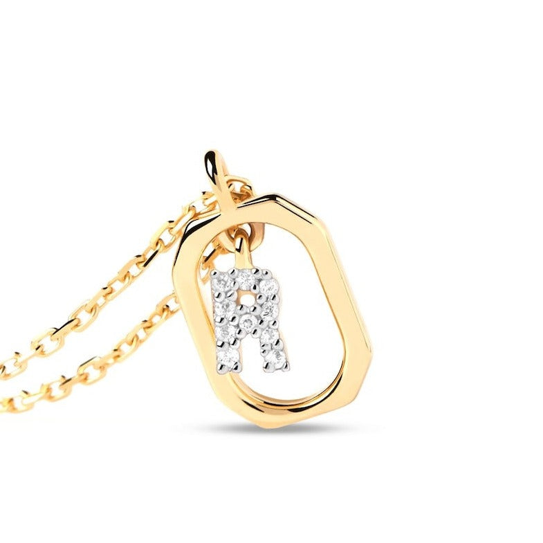 Collier Lettre PD PAOLA - R Mini