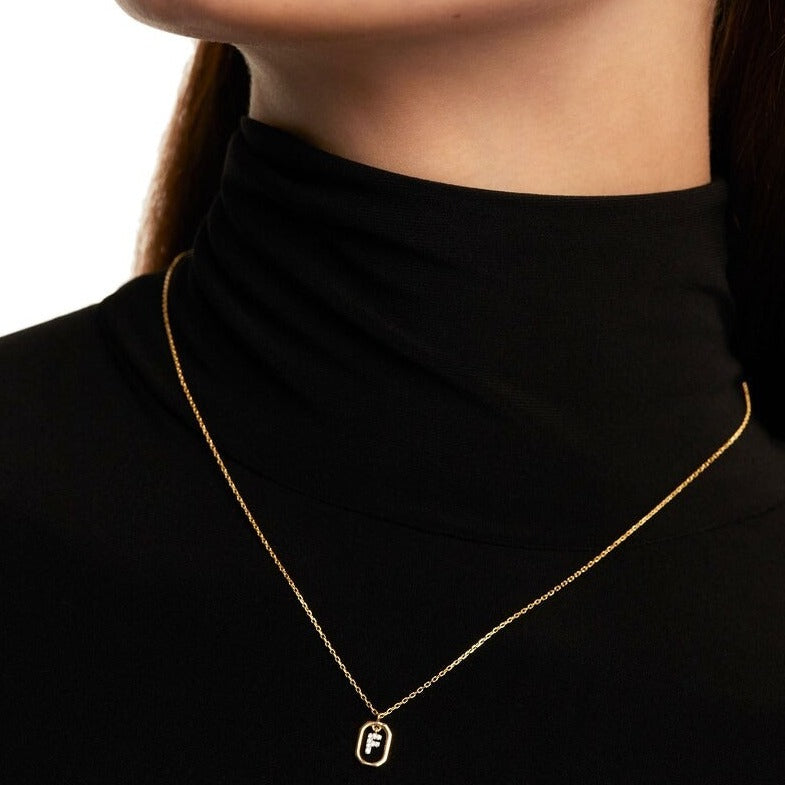 Collier Lettre PD PAOLA - F Mini