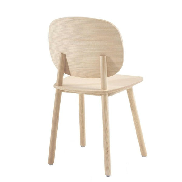 Cruso, Chaise en bois massif - Paddle