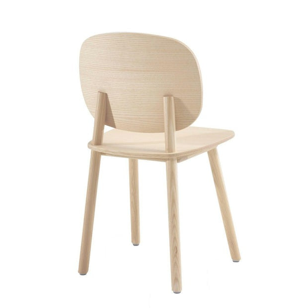 Cruso, Chaise en bois massif - Paddle