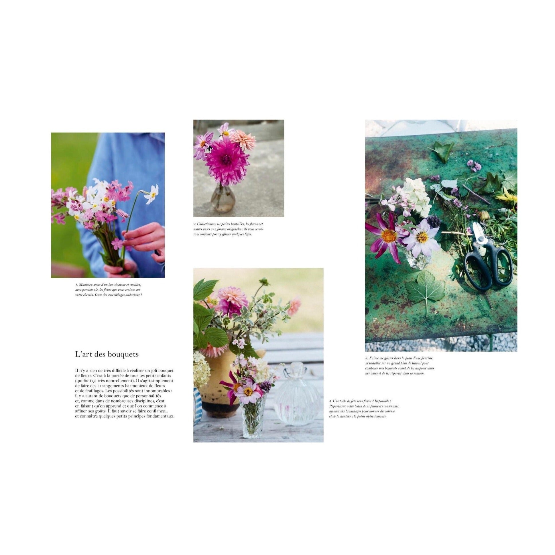 Zoé de Las Cases, Livre Les Fleurs