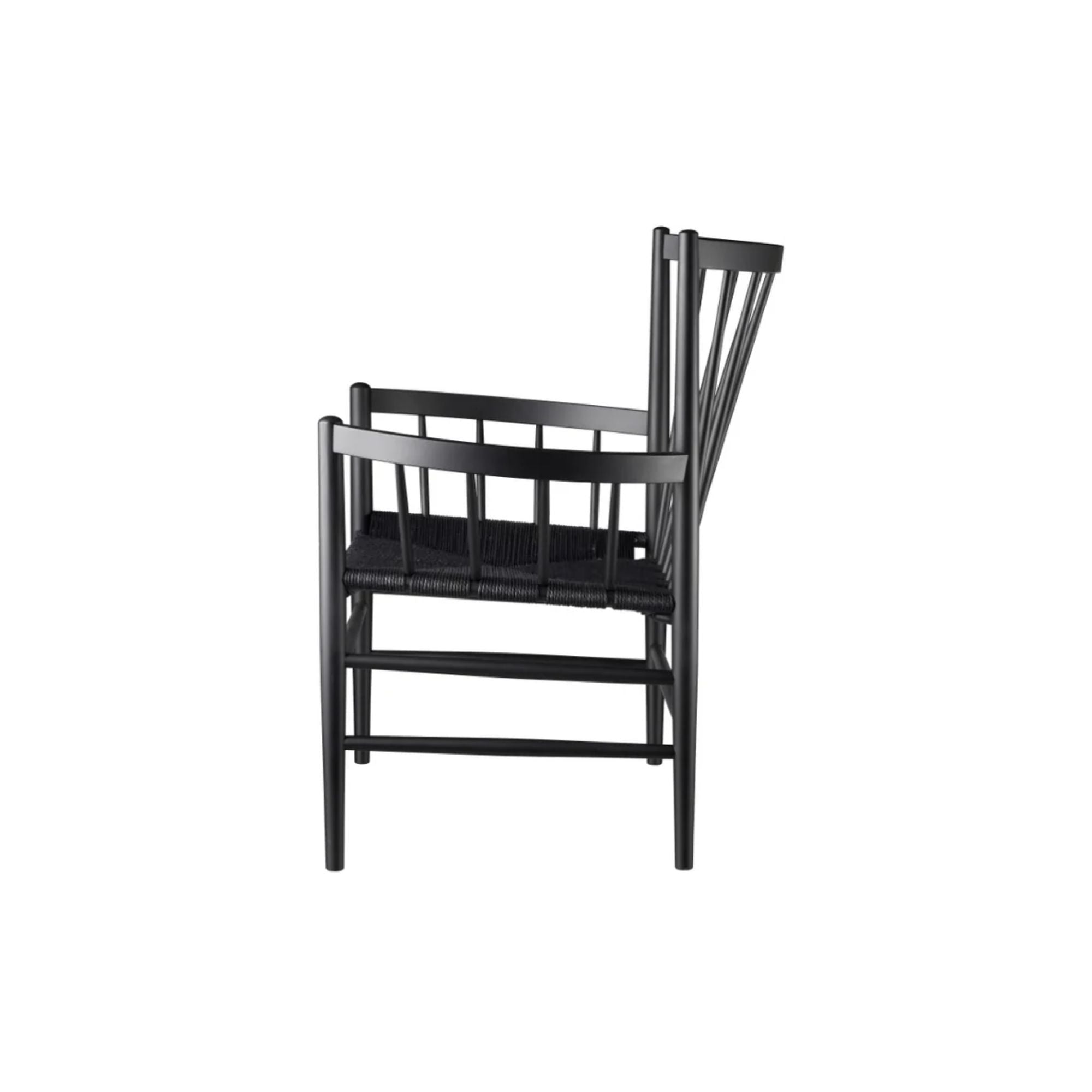 Chaise lounge en chêne et tissage - J82 - Nad Yut