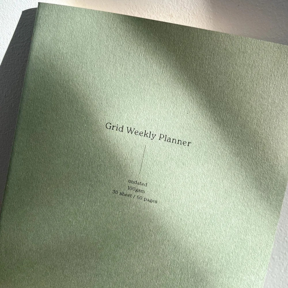 Fin Studio, Agenda hebdomadaire - Vita Series Vert