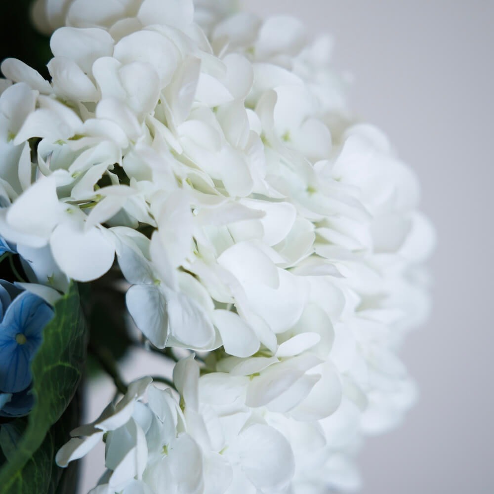 Flowrette, Hortensia en papier - Blanc