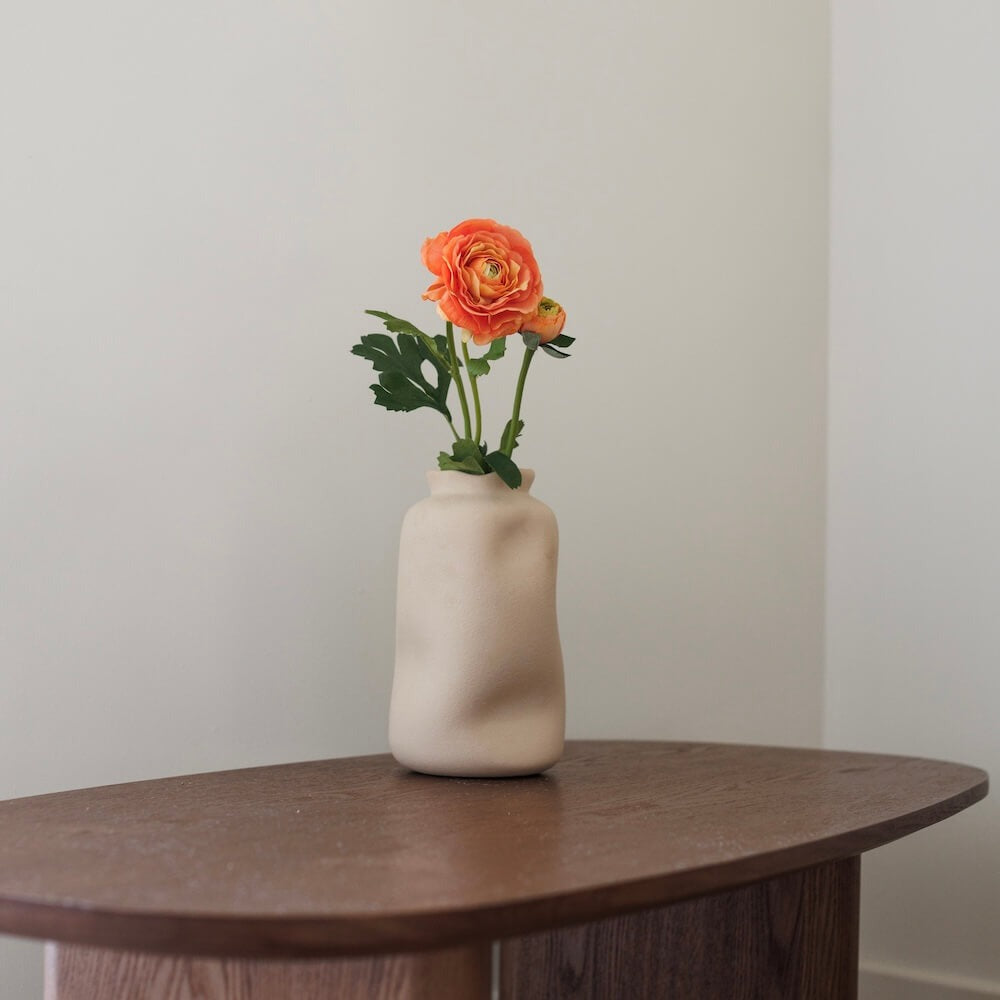 Flowrette, Renoncule en papier - Orange