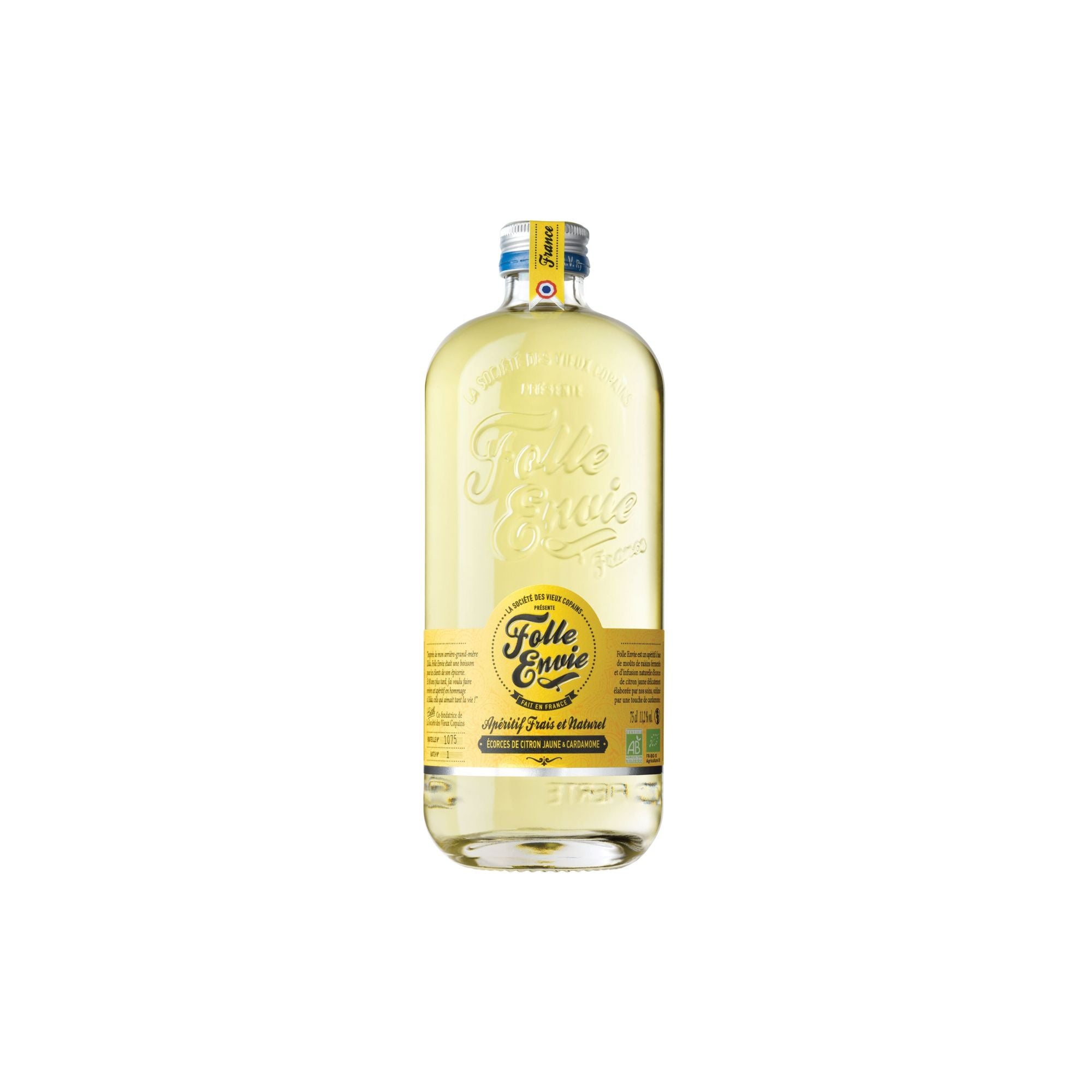 Folle Envie, Apéritifs - Ecorce de citron & Cardamome