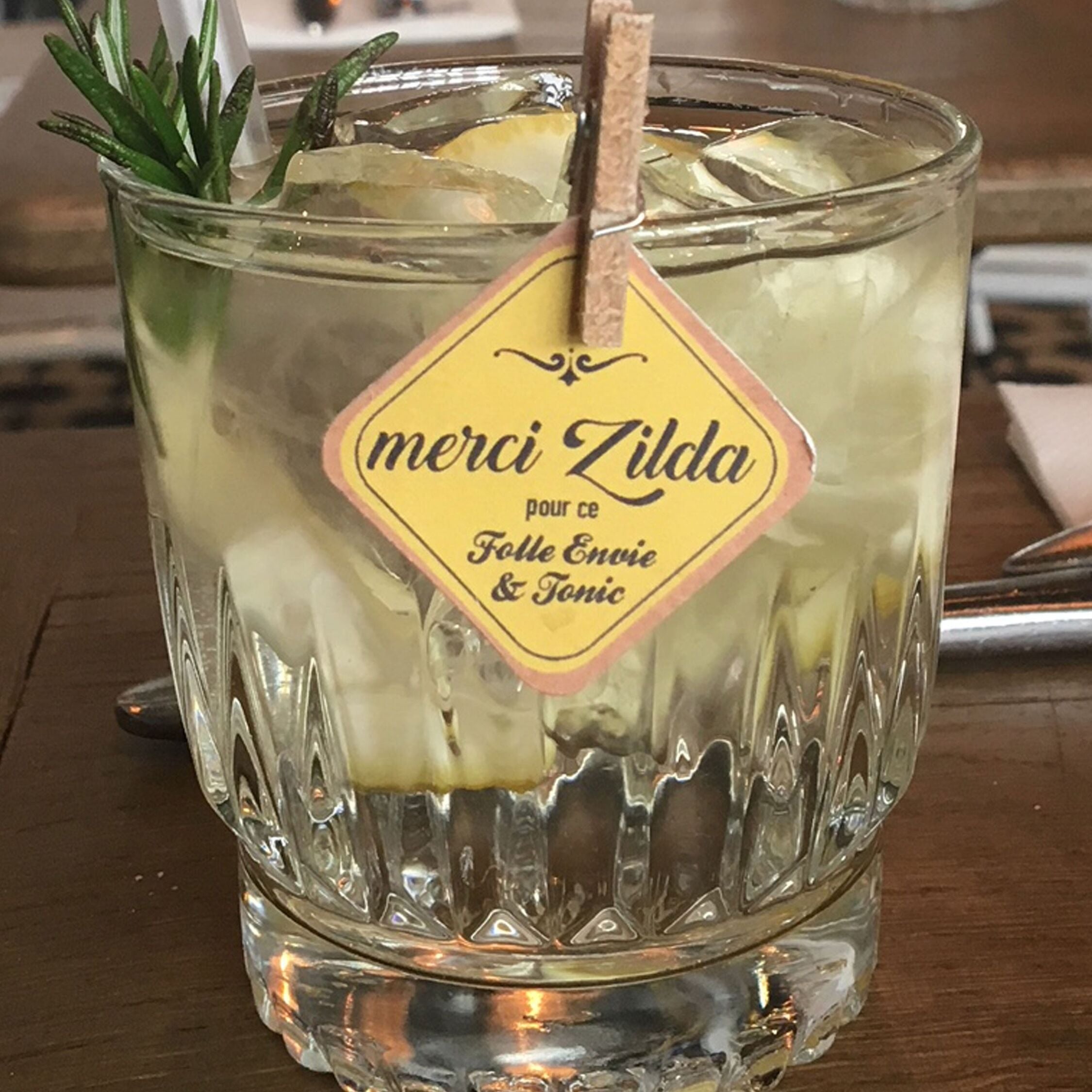 Folle Envie, Apéritifs - Ecorce de citron & Cardamome