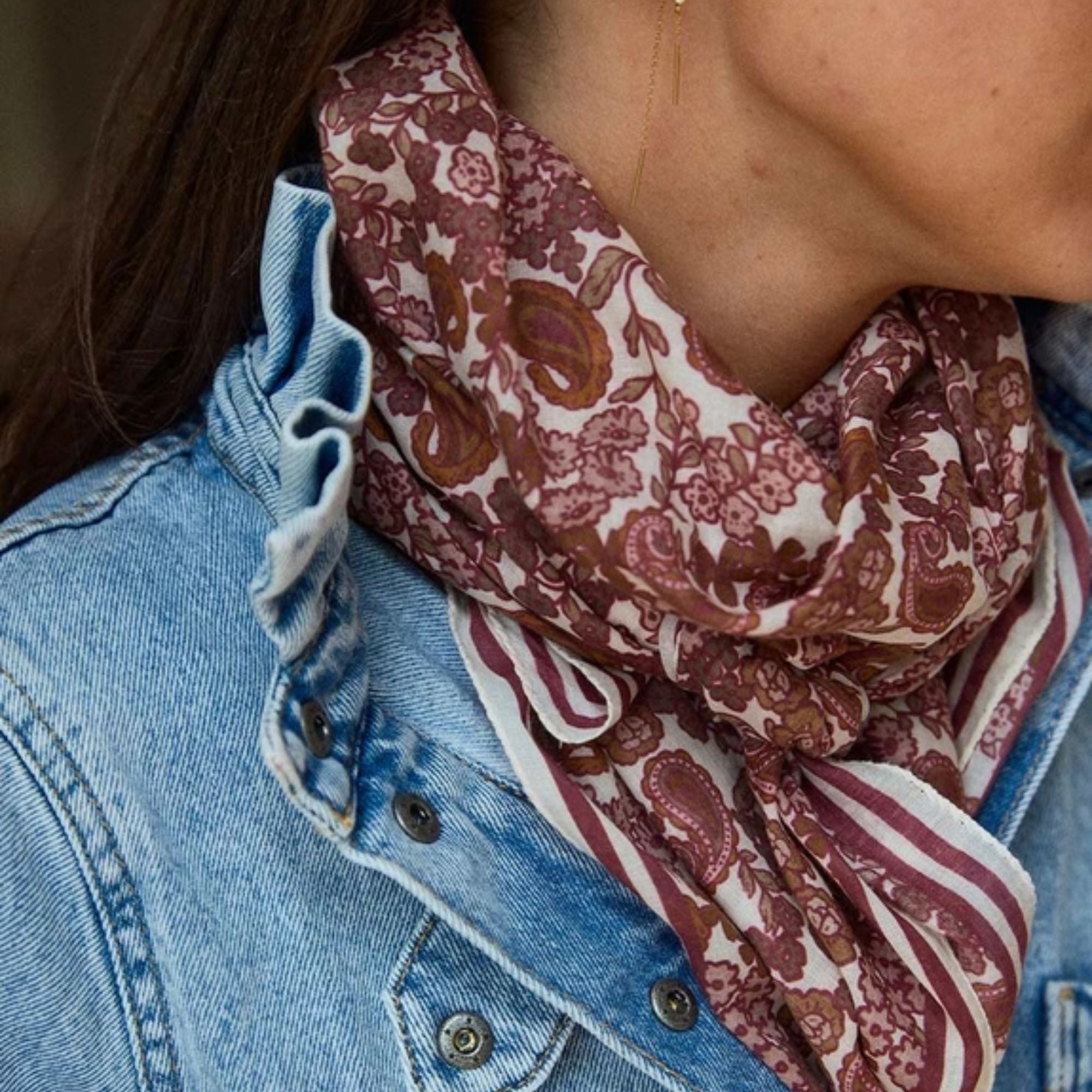 Gabrielle Paris, Grand Foulard - Arabesque Bordeaux