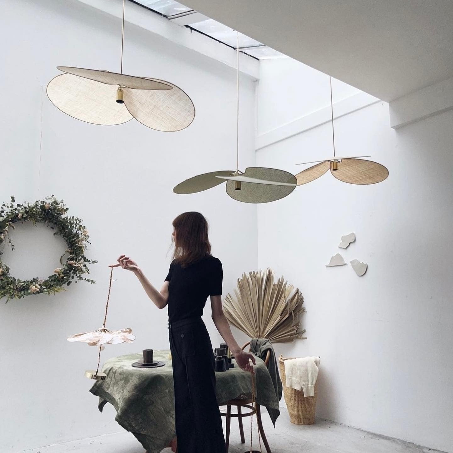 Georges Store, Suspension Pensée - Albatre