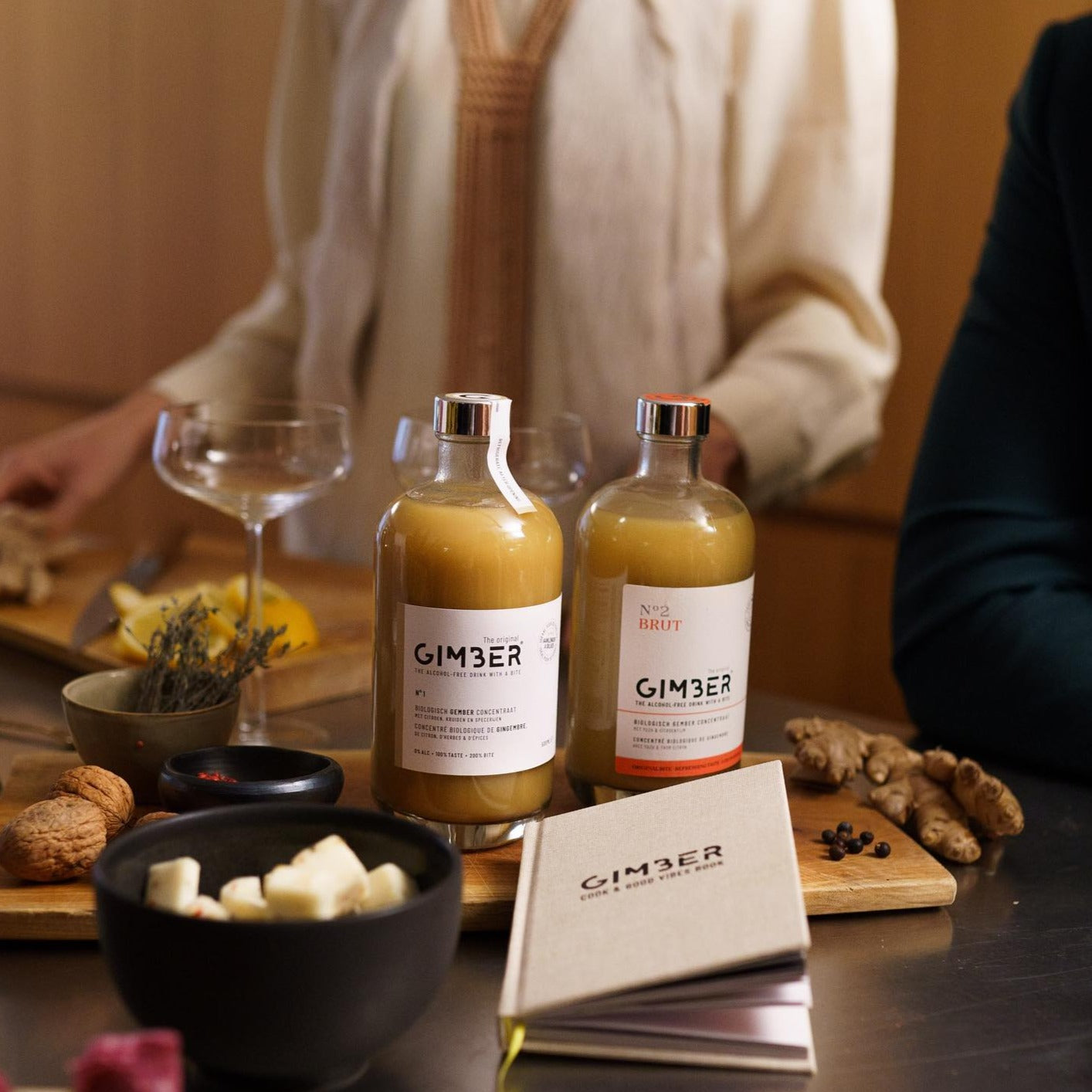 Gimber Be, Jus-Elixir de gingembre bio - N°1 Original - 500 ml