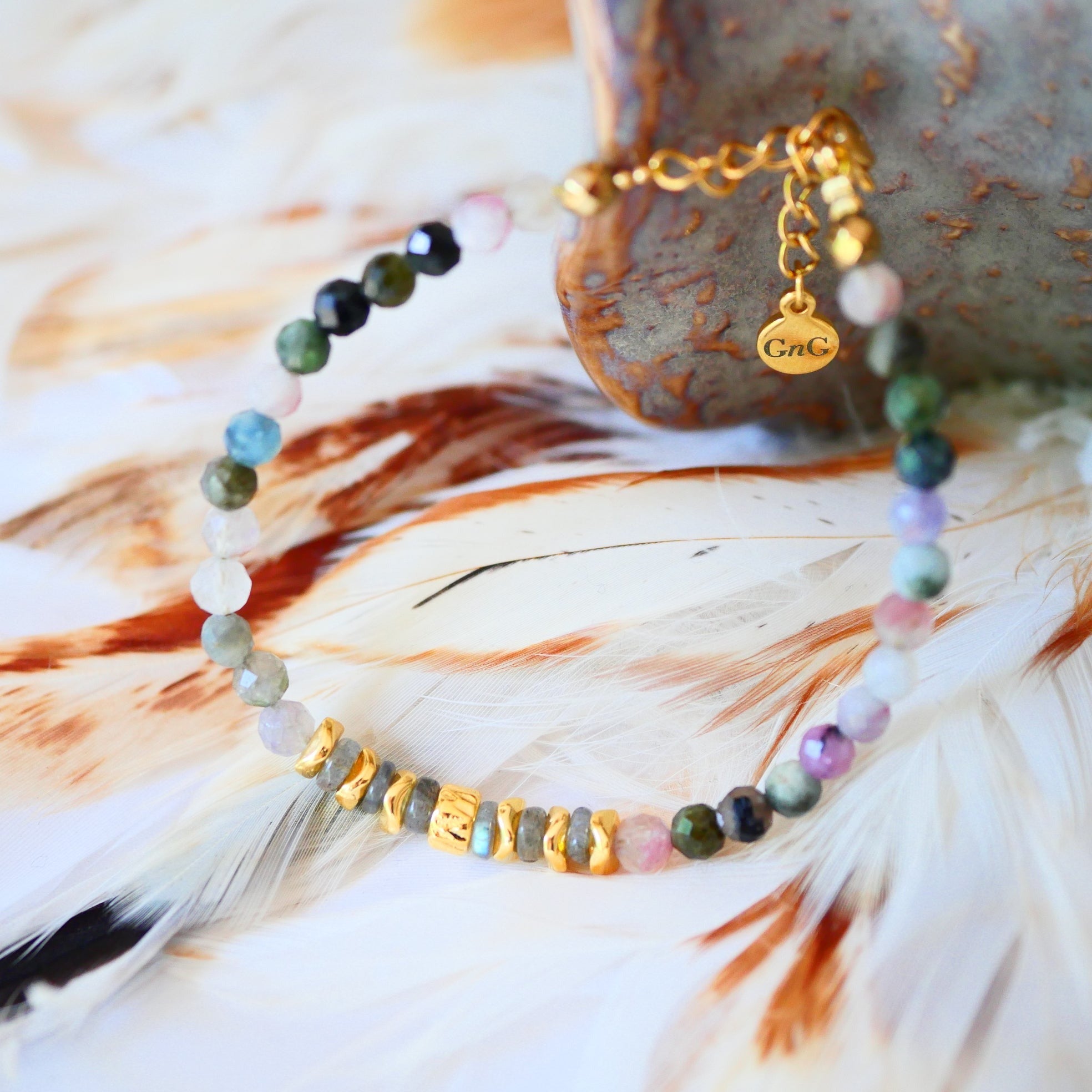 Ginander Bijoux, Bracelet - Donia Tourmaline