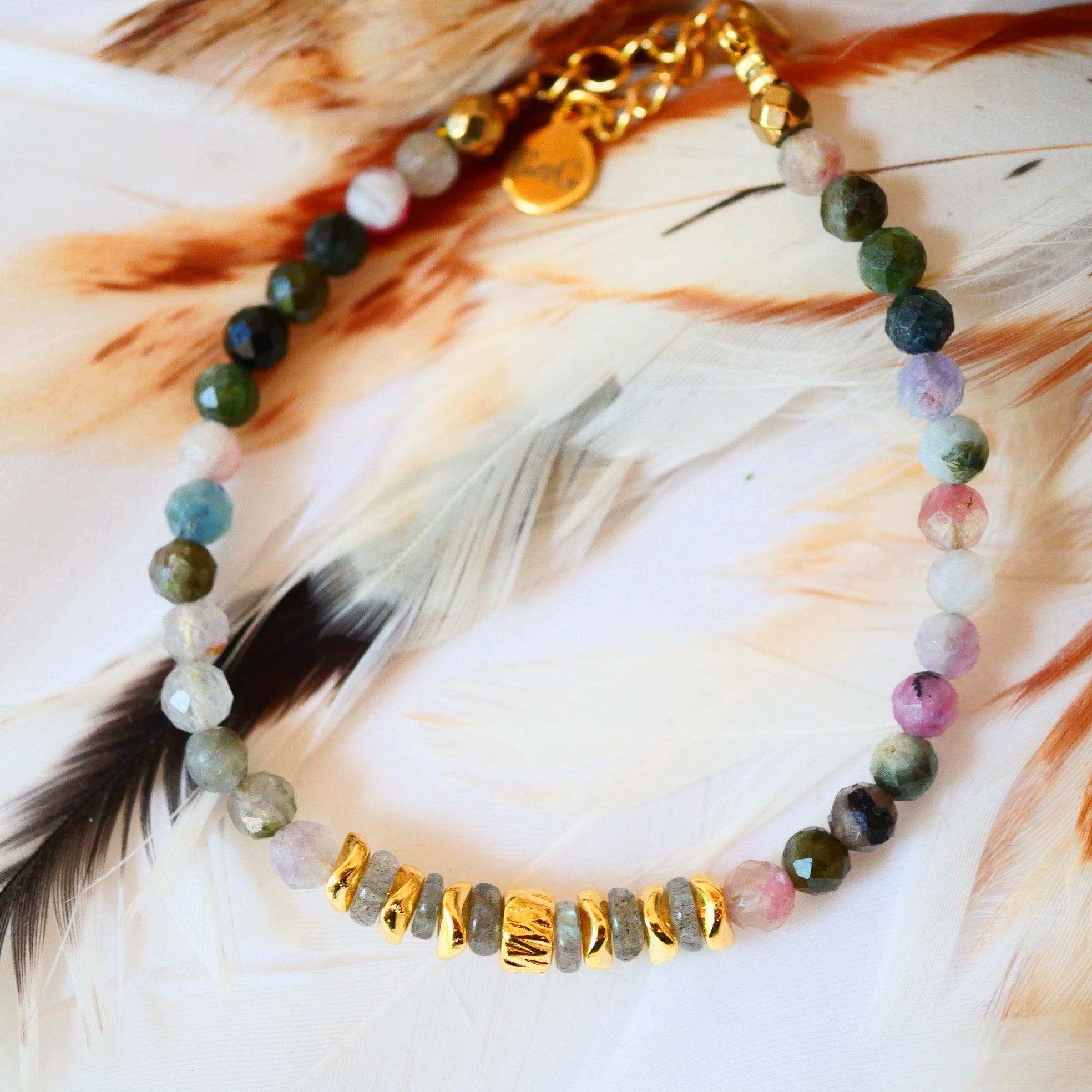 Ginander Bijoux, Bracelet - Donia Tourmaline