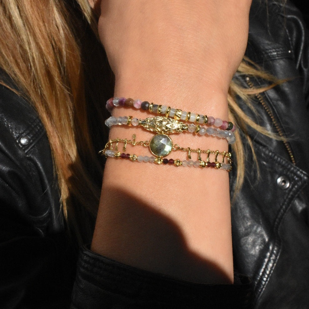Ginander Bijoux, Bracelet - Donia Tourmaline