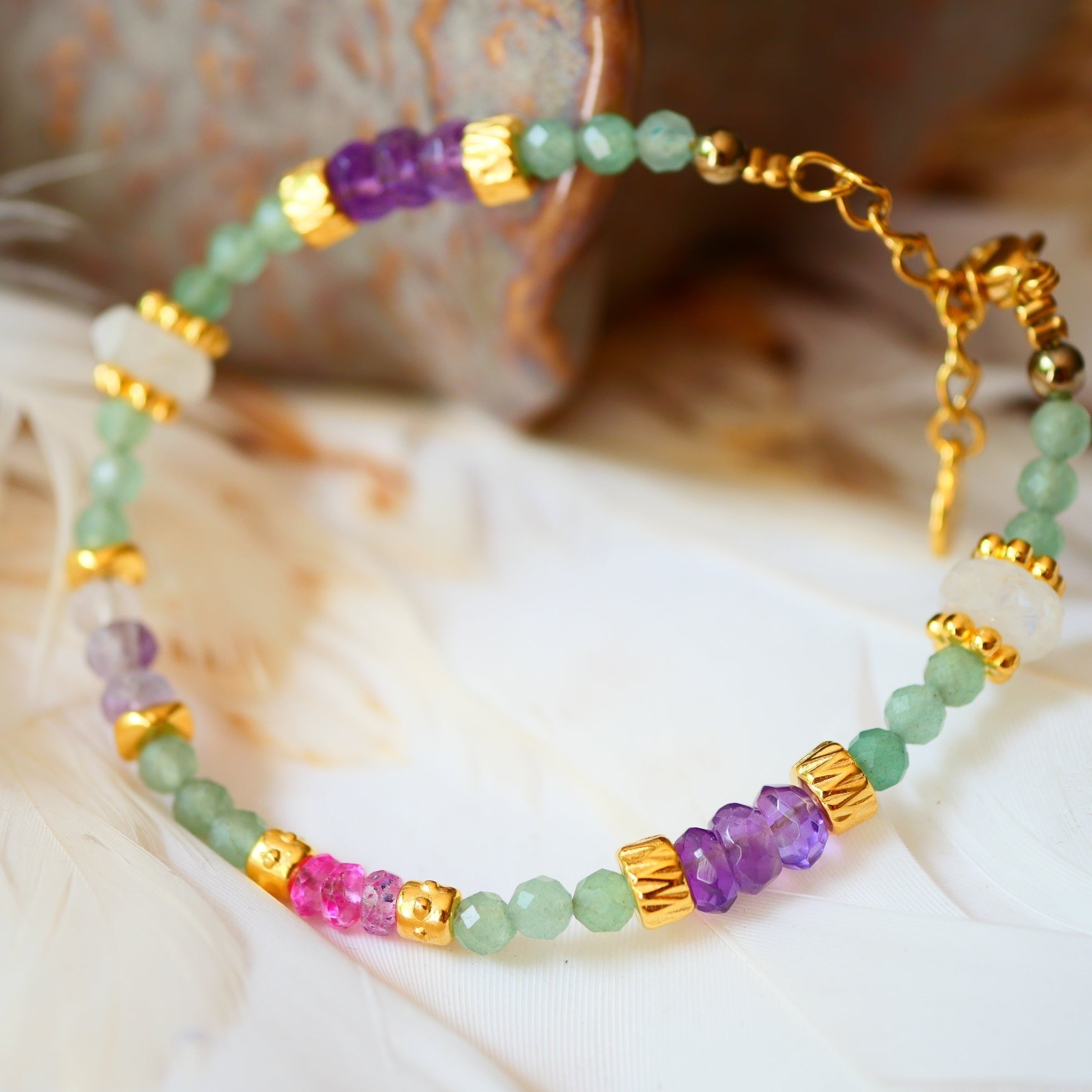 Ginander Bijoux, Bracelet - Dhyaan Aventurine