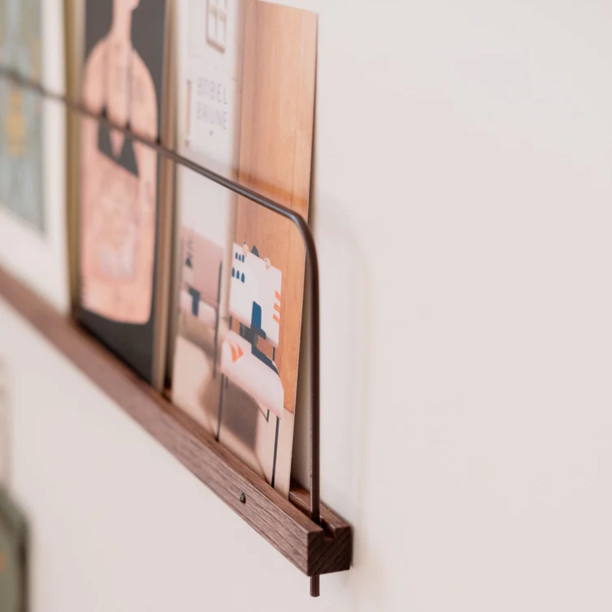 Gllu, Étagère Super Poses Brun - Grande (80cm)