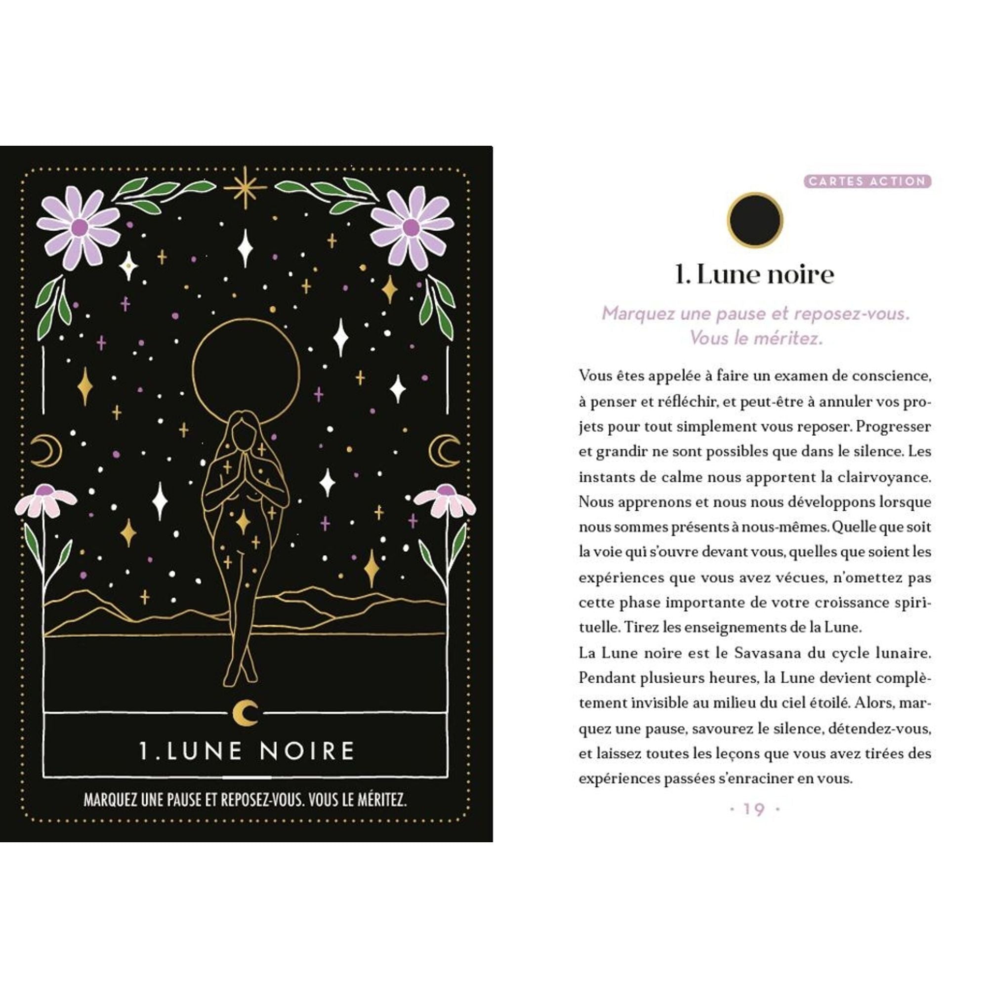 Hachette, Livre Oracle - Sorcière de la lune