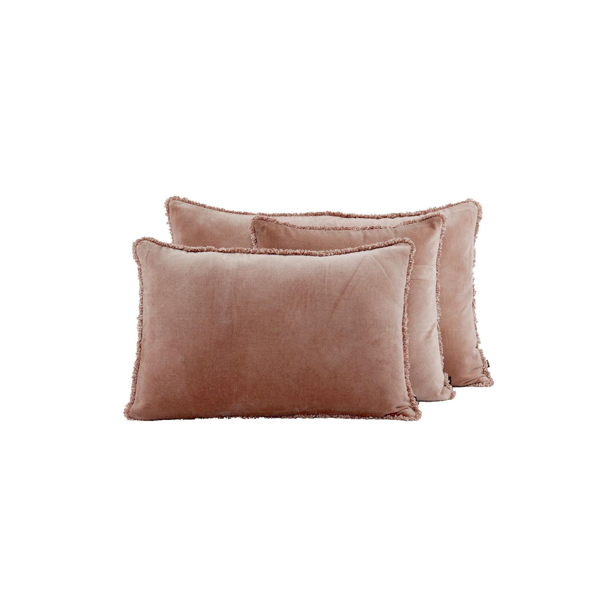 Haomy, Housse de coussin - Kobe Mocaccino - Rectangle 40x60 cm