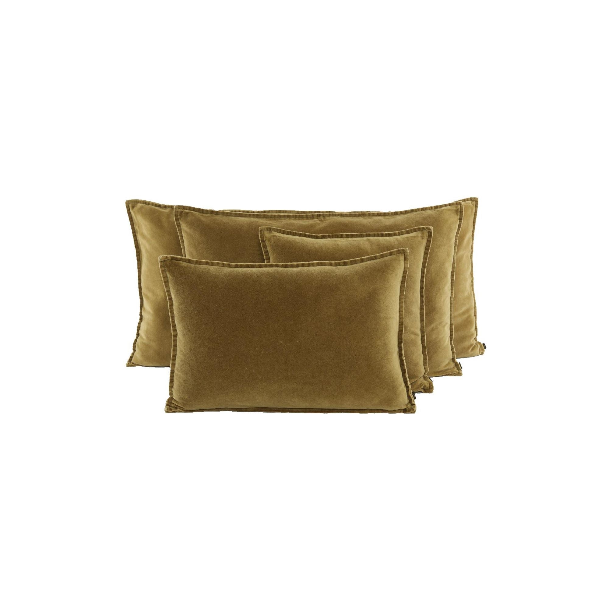 Haomy, Housse de coussin - Manhattan Gold- Rectangle 40x60 cm