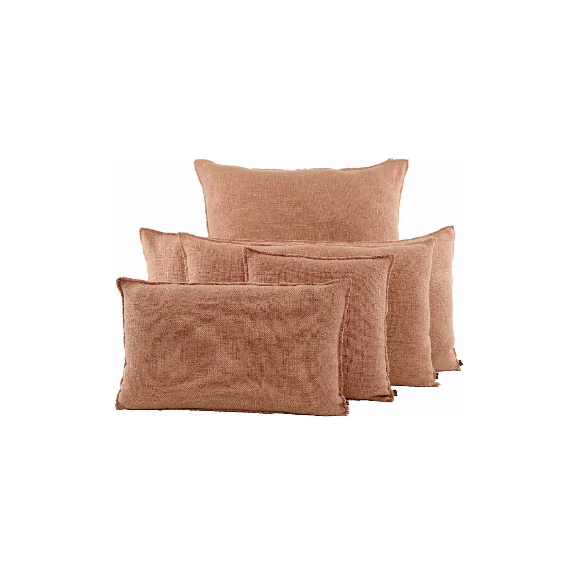 Haomy, Housse de coussin - California Mocha - Carré 45 x 45 cm