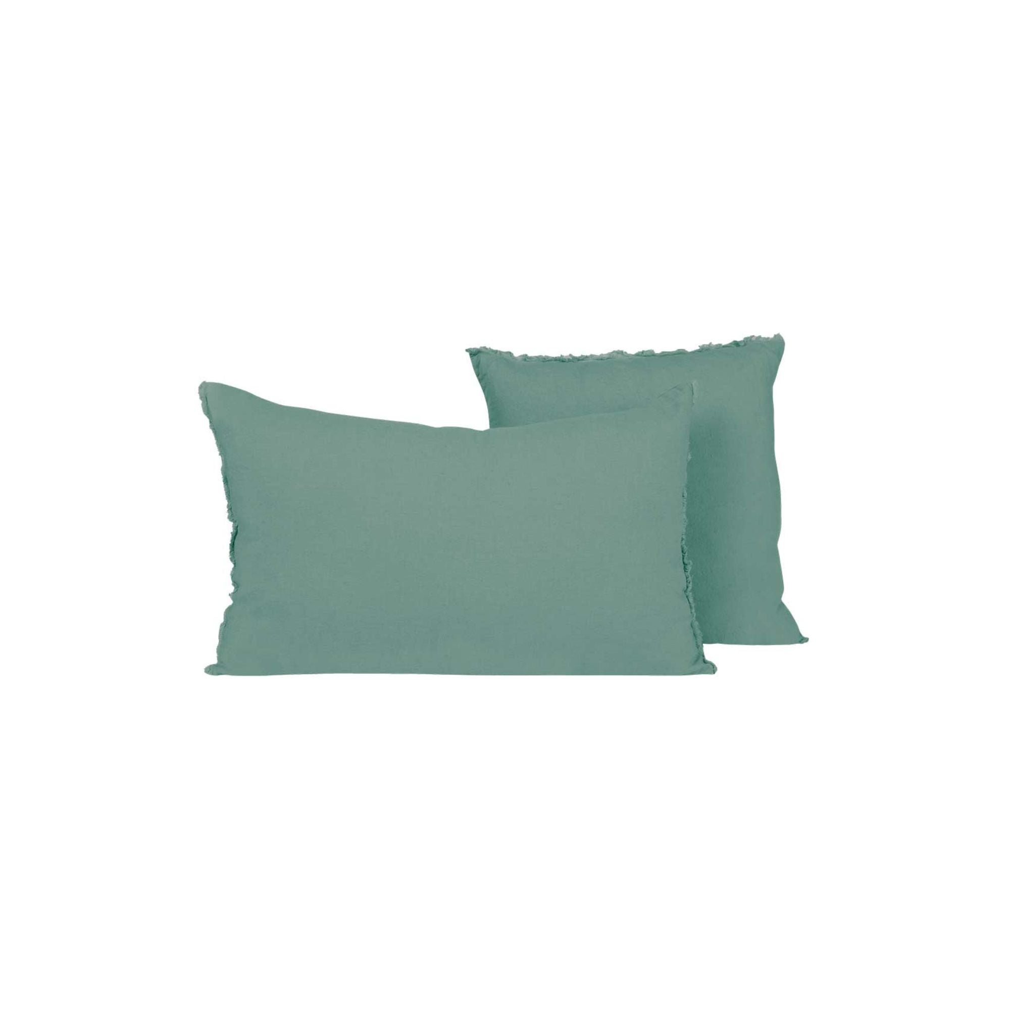 Haomy, Housse de coussin 40x60 - Limy Celadon