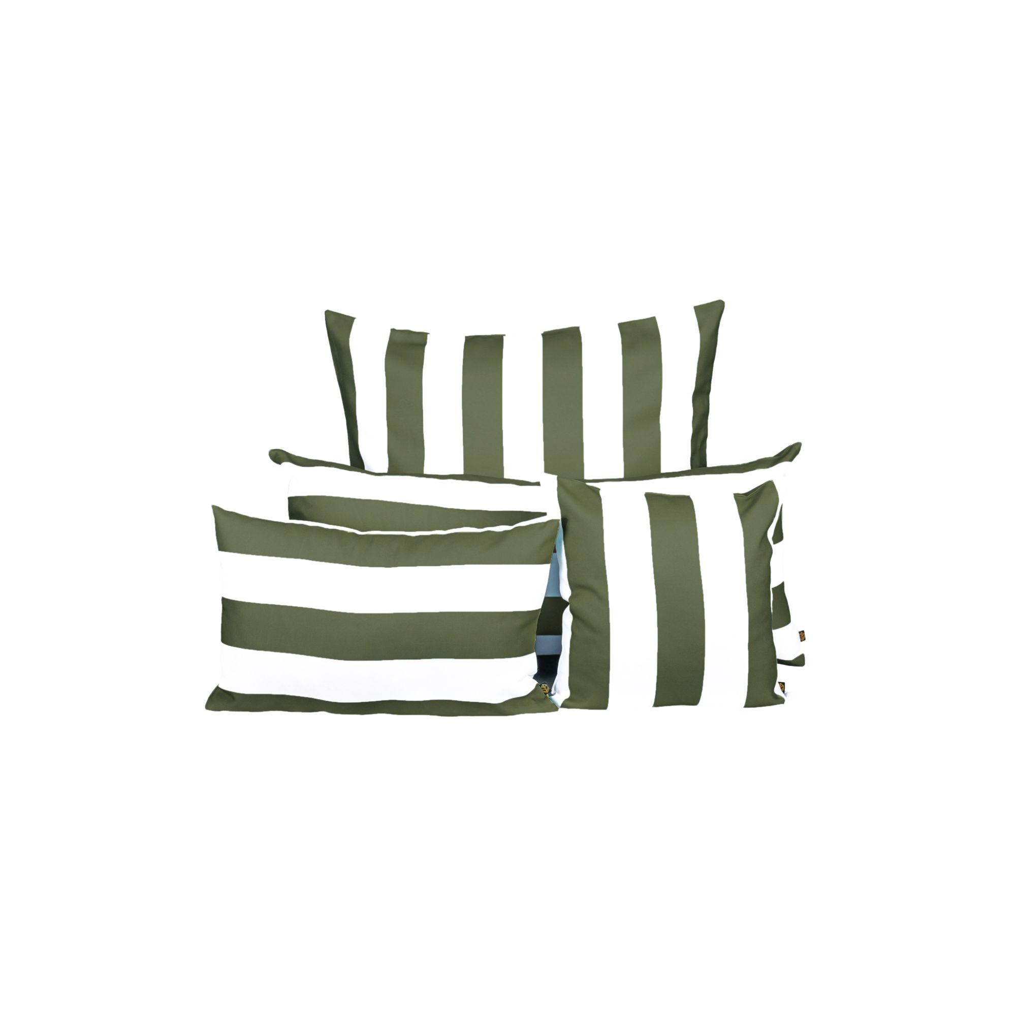 Haomy, Housse de coussin d'extérieur - Riviera Kaki