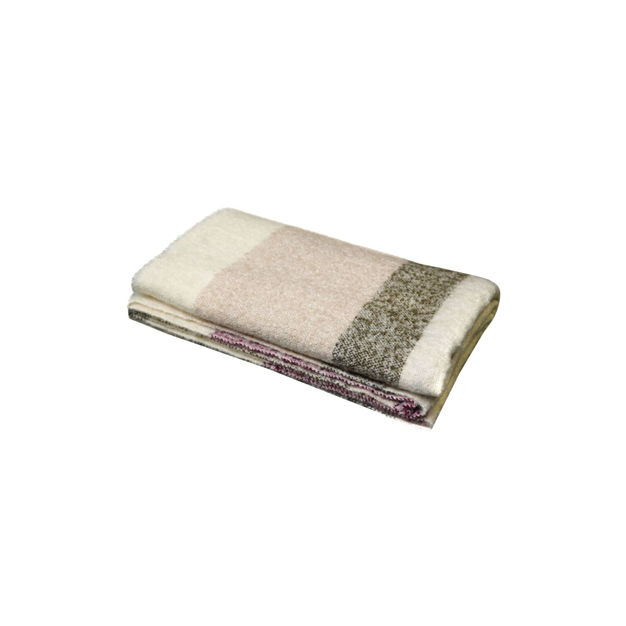 Haomy, Plaid Calypso - Framboise