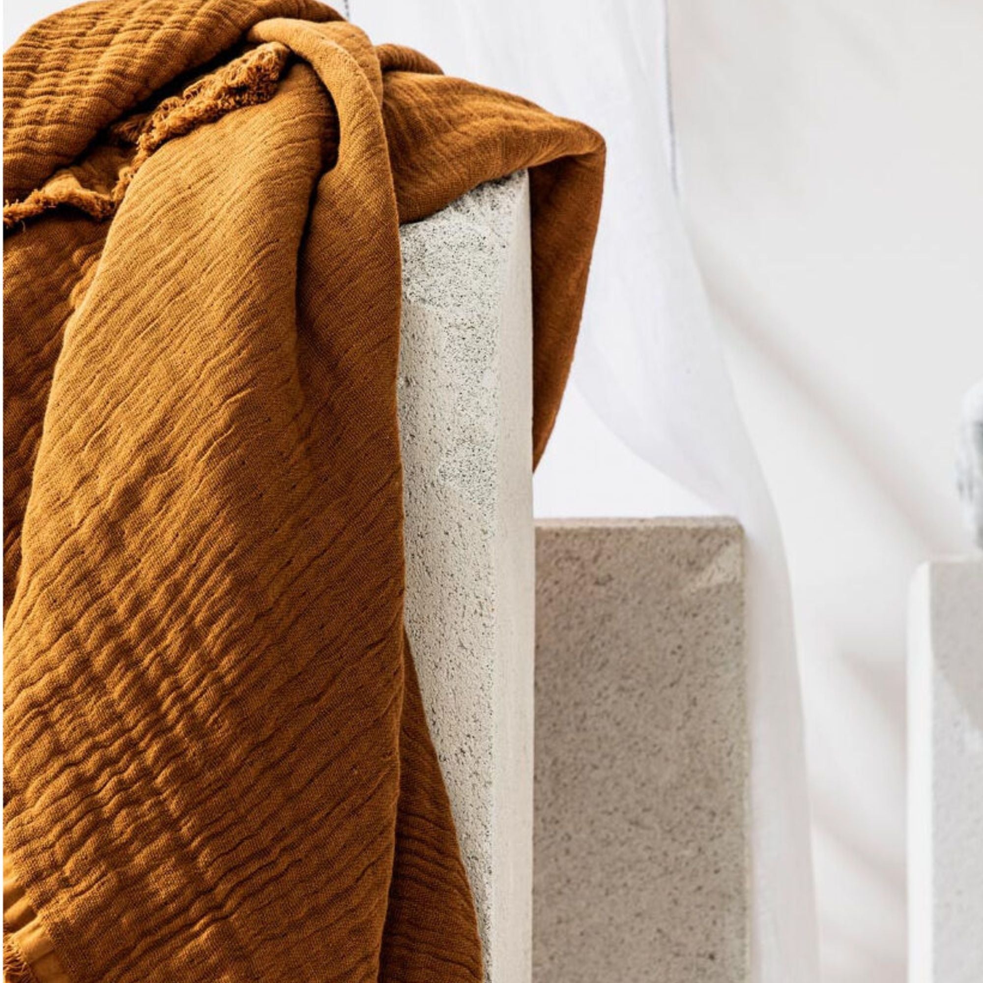 Haomy, Plaid Vanly - Safran