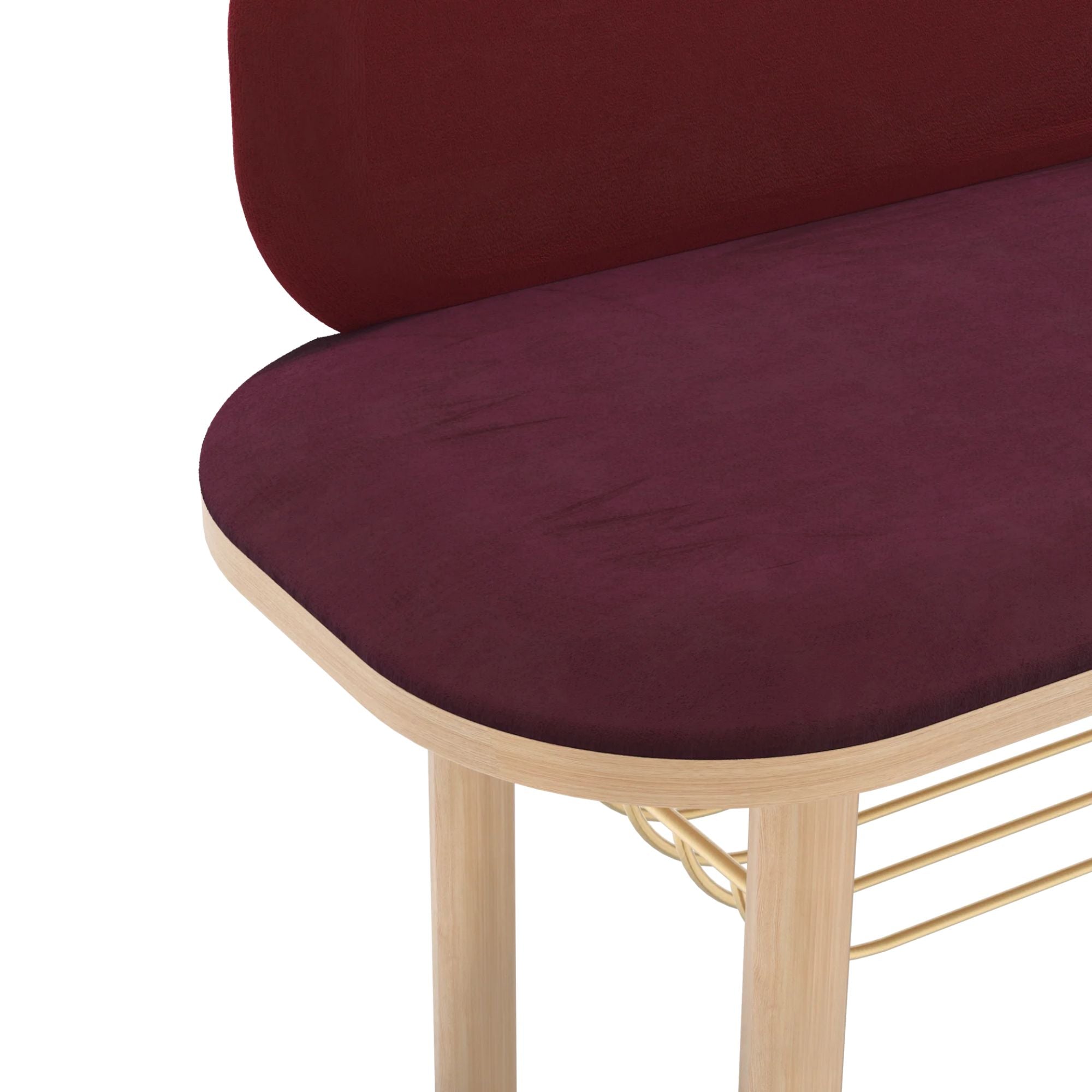 Hartô, Banc en chêne - Eustache Bordeaux