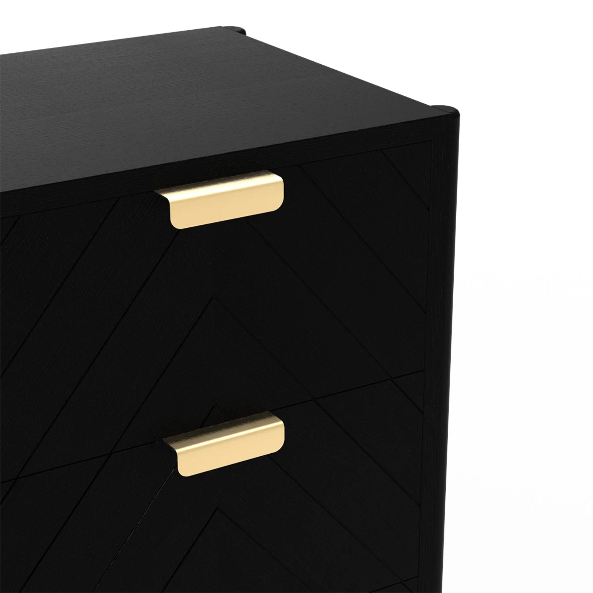 Hartô, Chiffonnier Marius - Chêne teinté noir